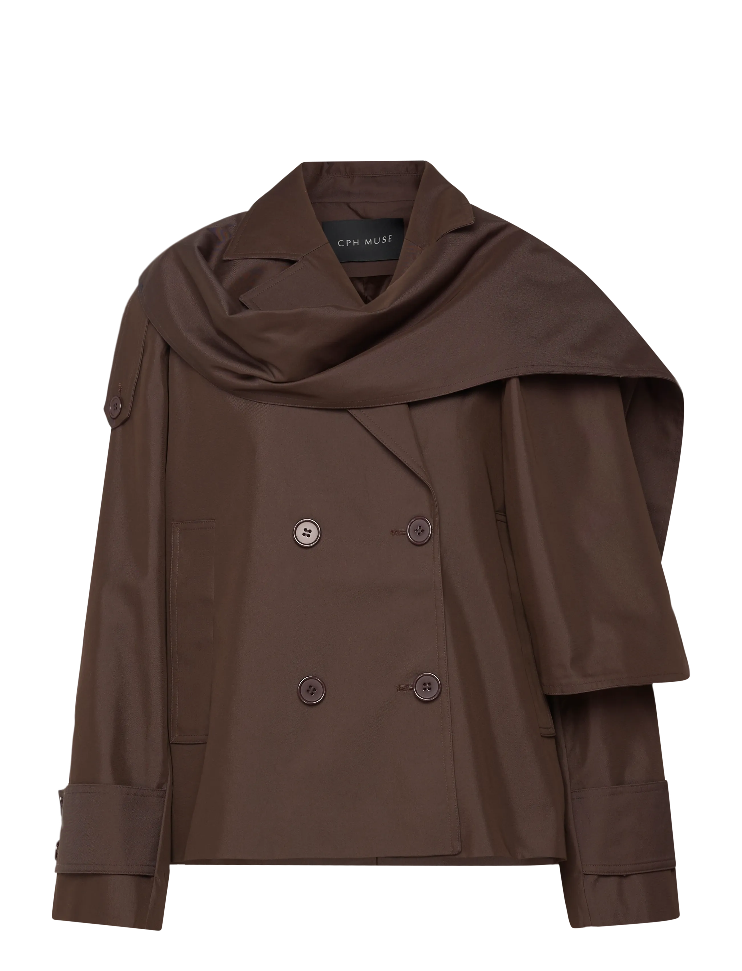Copenhagen Muse - CMCORAL-JACKET - outerwear - mulch - 3