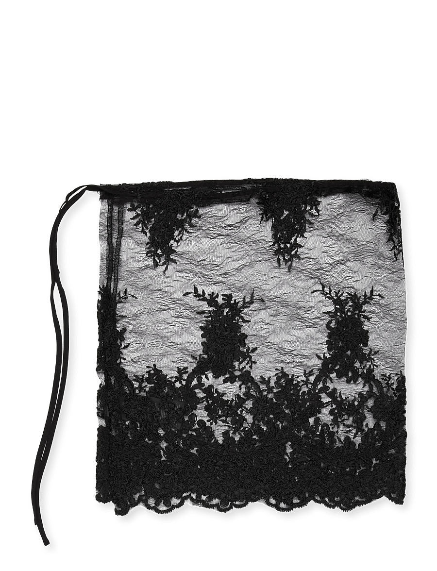 Copenhagen Muse - CMTENLEY-APRON - tynde tørklæder - black - 0