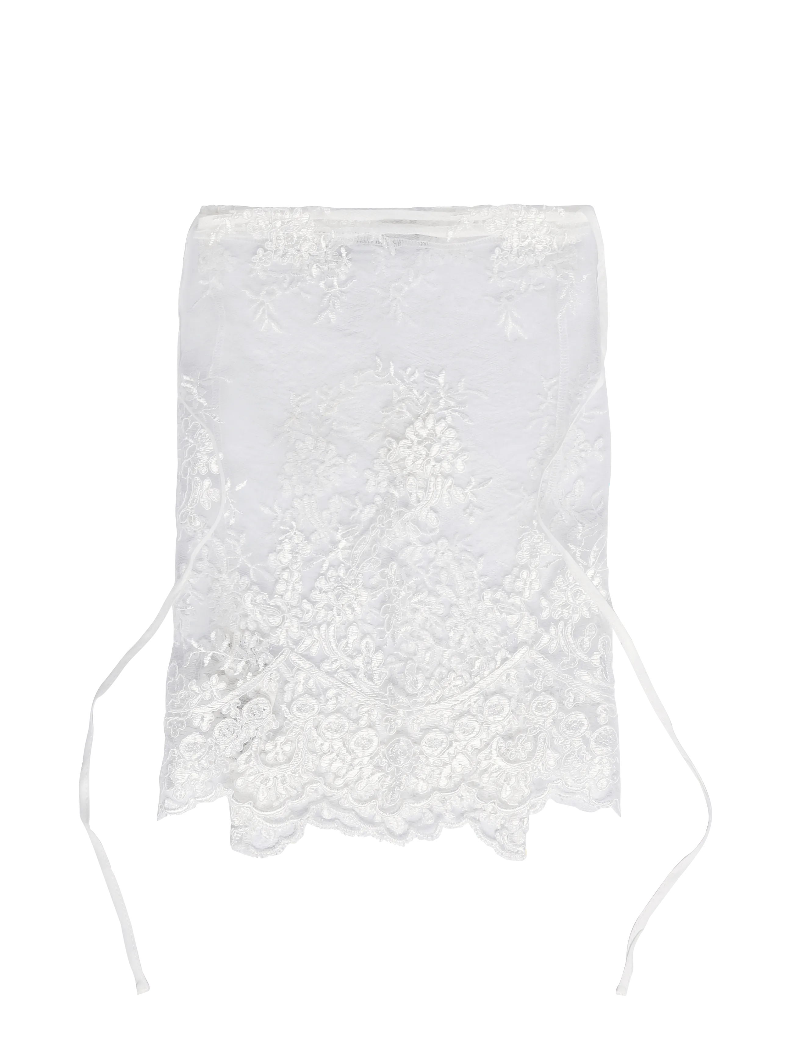 Copenhagen Muse CMTENLEY-APRON - Accessories - JET STREAM / white