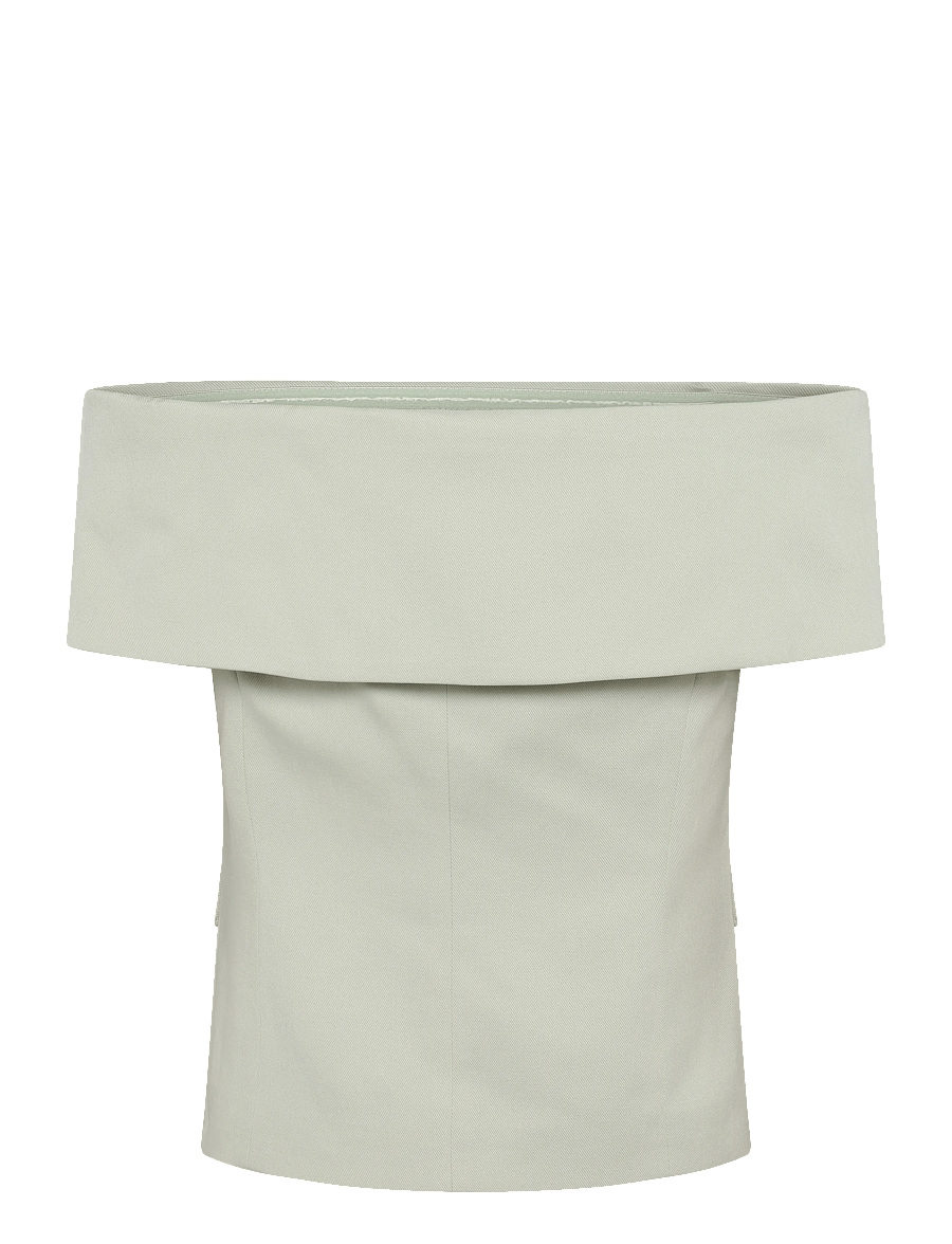 Copenhagen Muse - CMIVANNA-WAISTCOAT - Ülikonna vestid - green tint - 1