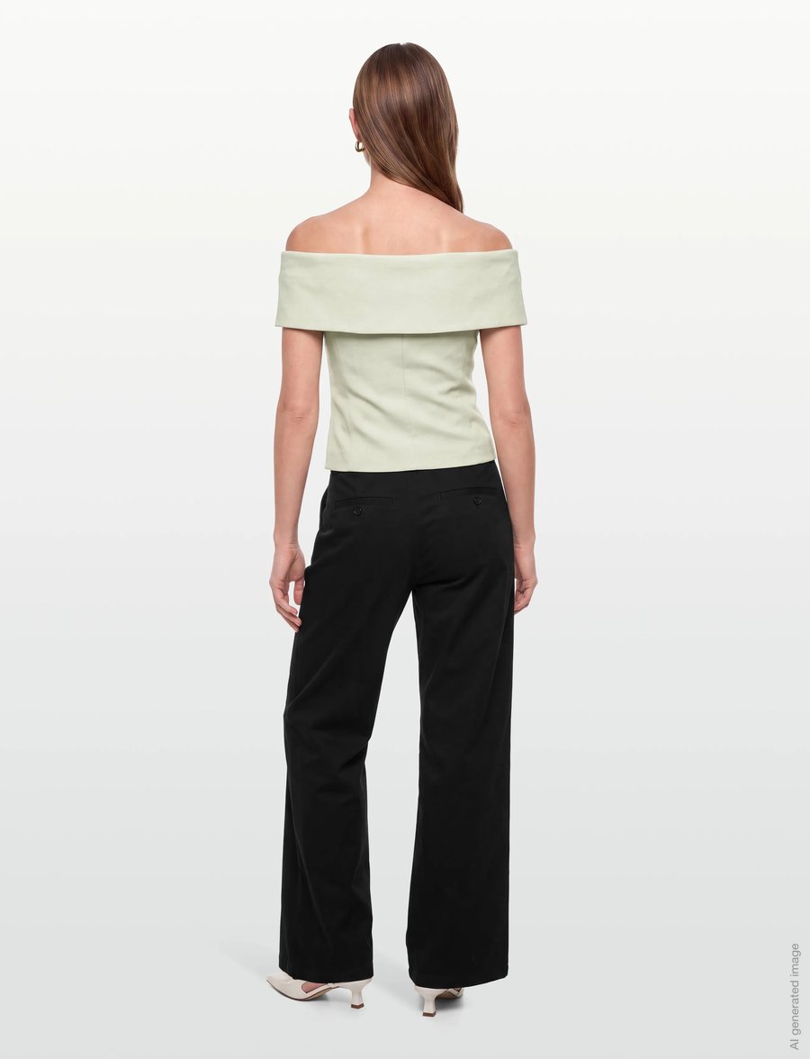 Copenhagen Muse - CMIVANNA-WAISTCOAT - kostymvästar - green tint - 4