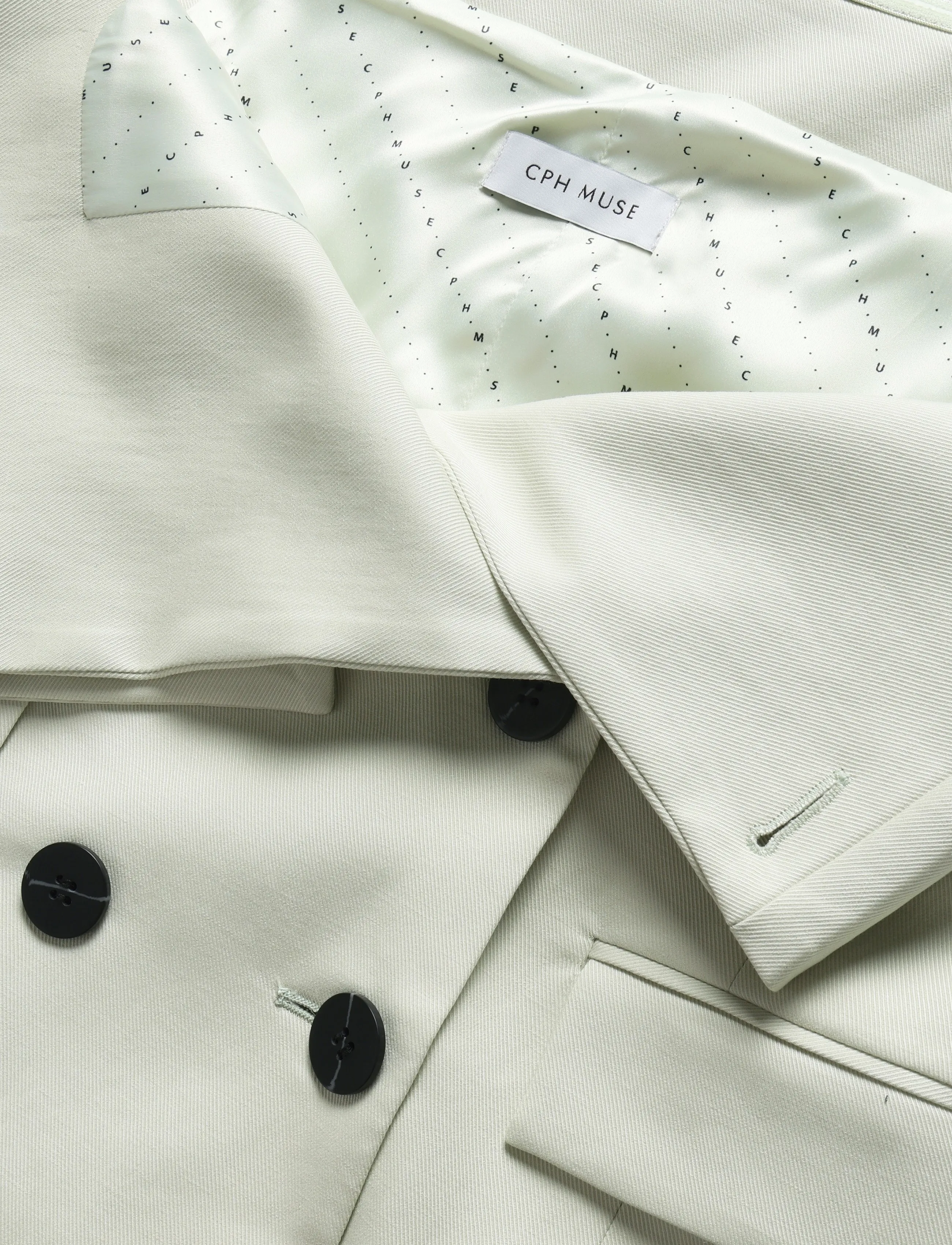 Copenhagen Muse - CMIVANNA-WAISTCOAT - green tint - 3
