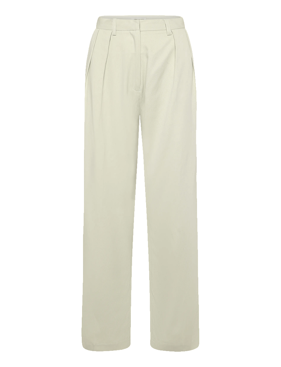 Copenhagen Muse - CMIVANNA-PANTS - hosen mit weitem bein - green tint - 1