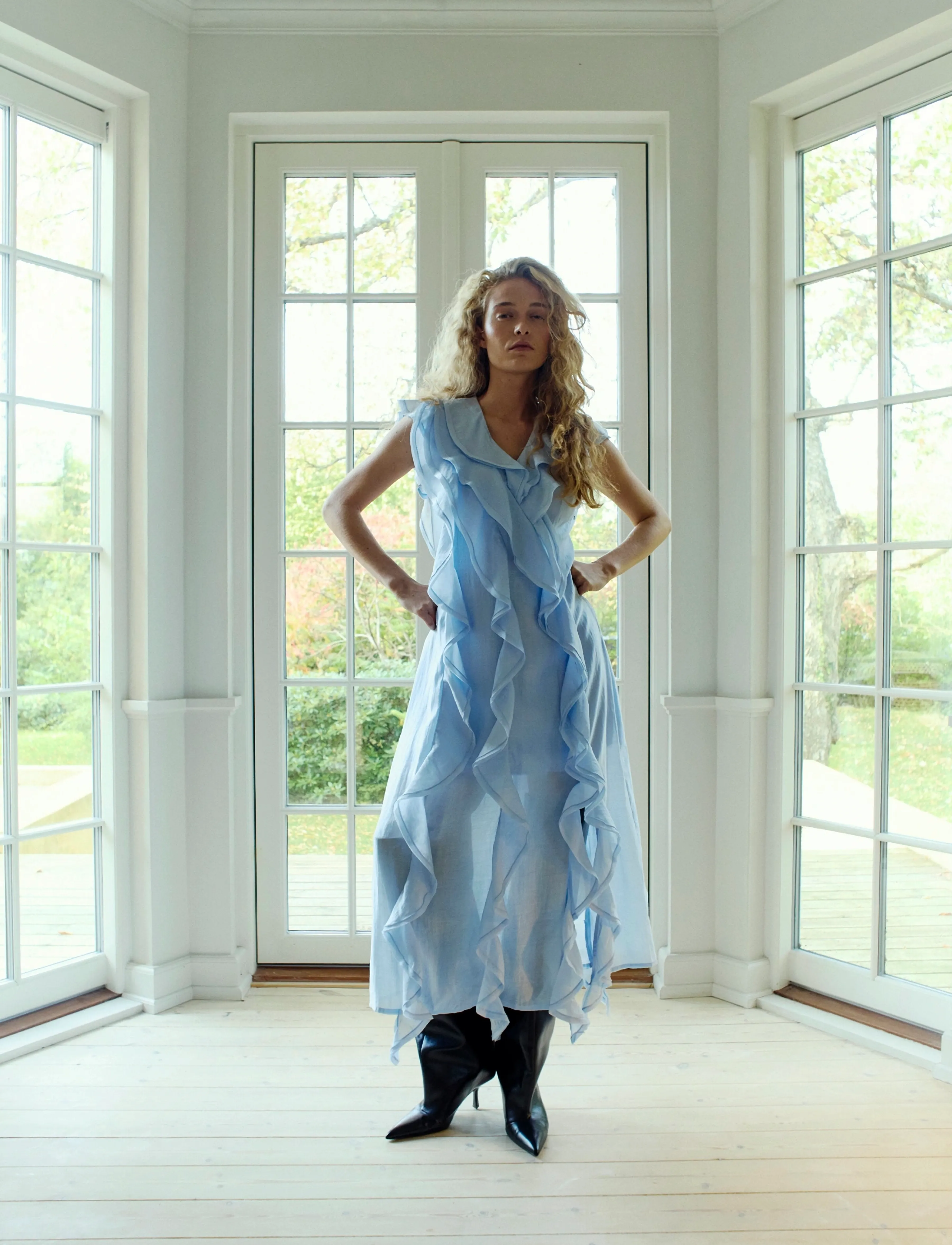 Copenhagen Muse Cmmolly-Dress, XL, Dresses, Blau - Summer Frauen