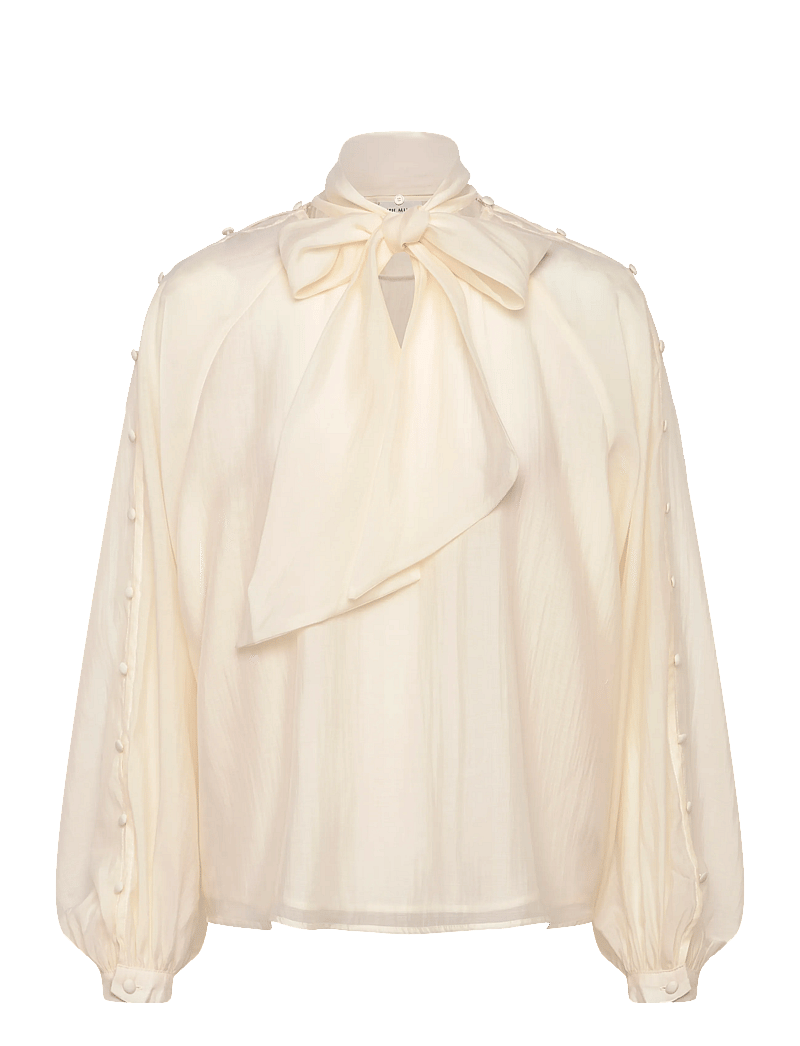 Copenhagen Muse - CMTILLY-BLOUSE - langærmede bluser - jet stream - 1