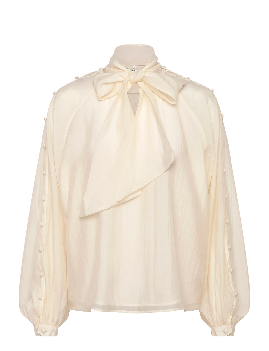 Copenhagen Muse - CMTILLY-BLOUSE - langærmede bluser - jet stream - 1