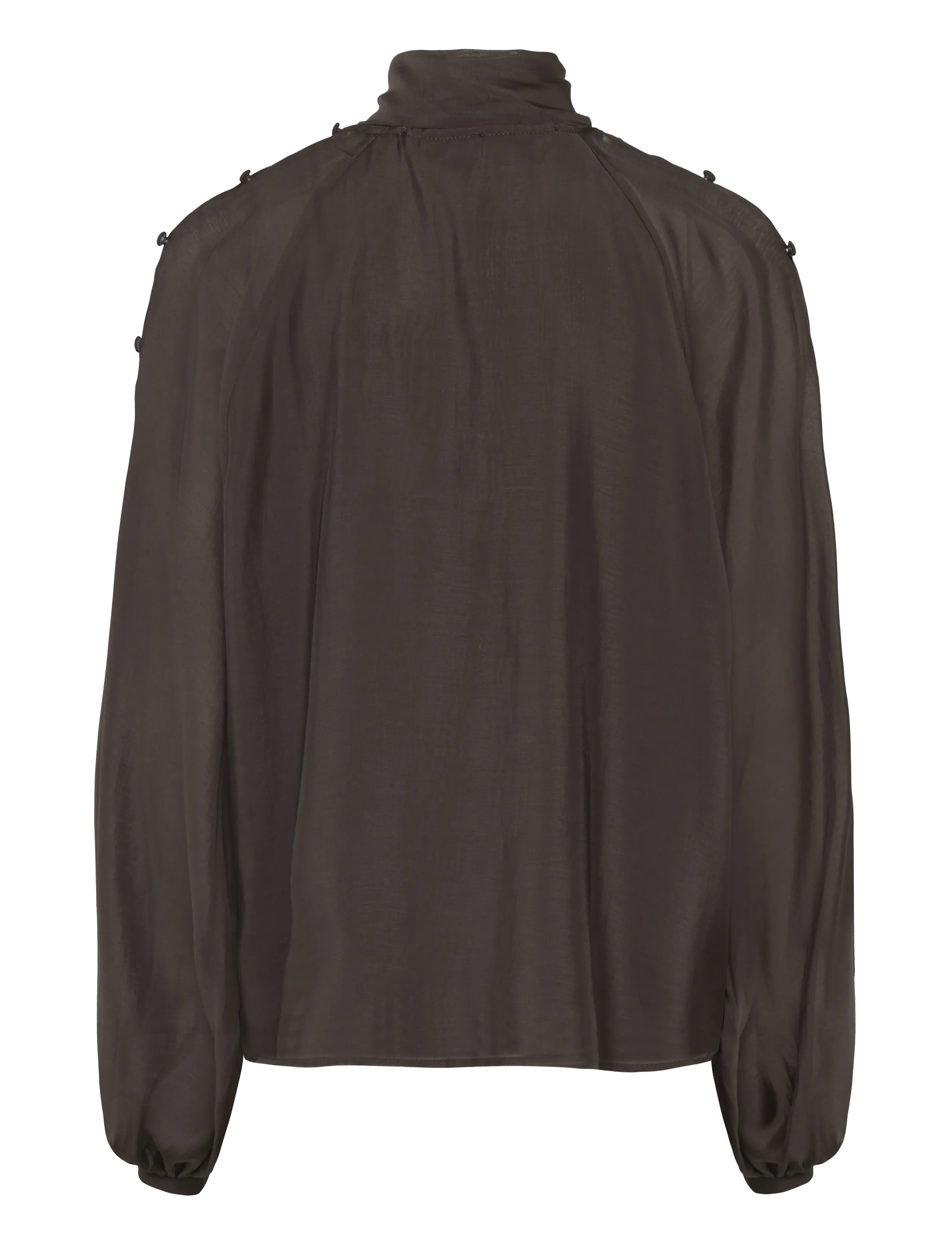 Copenhagen Muse - CMTILLY-BLOUSE - långärmade blusar - mulch - 1