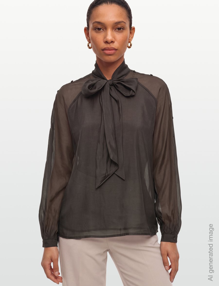 Copenhagen Muse - CMTILLY-BLOUSE - langærmede bluser - mulch - 3
