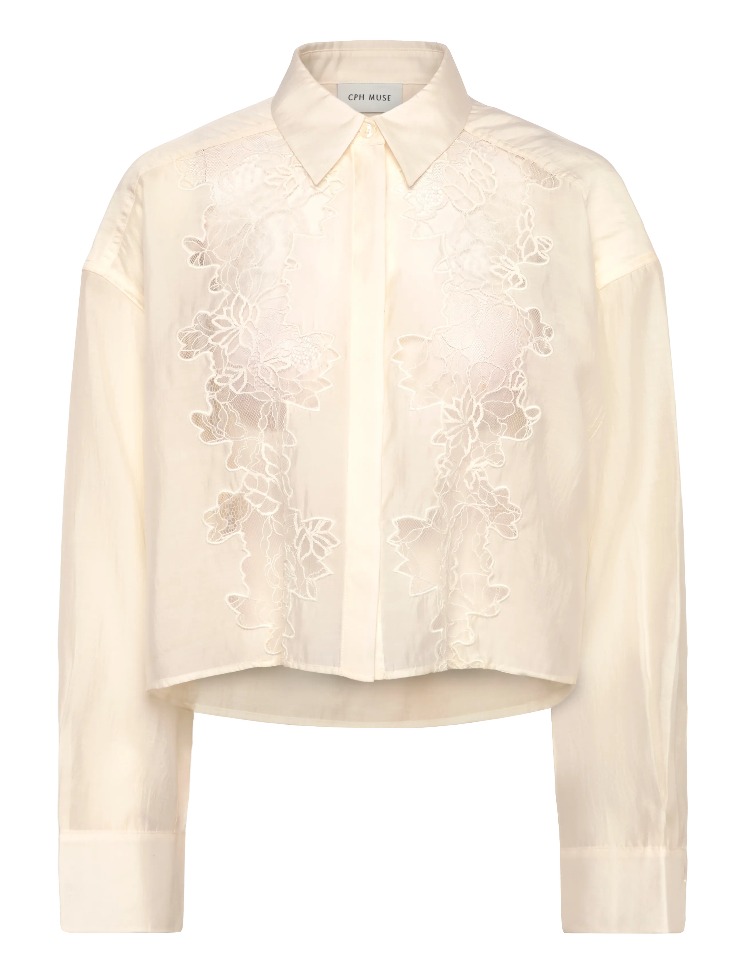 COPENHAGEN MUSE Cmmolly-Shirt Cream - XXS/XS - Damen