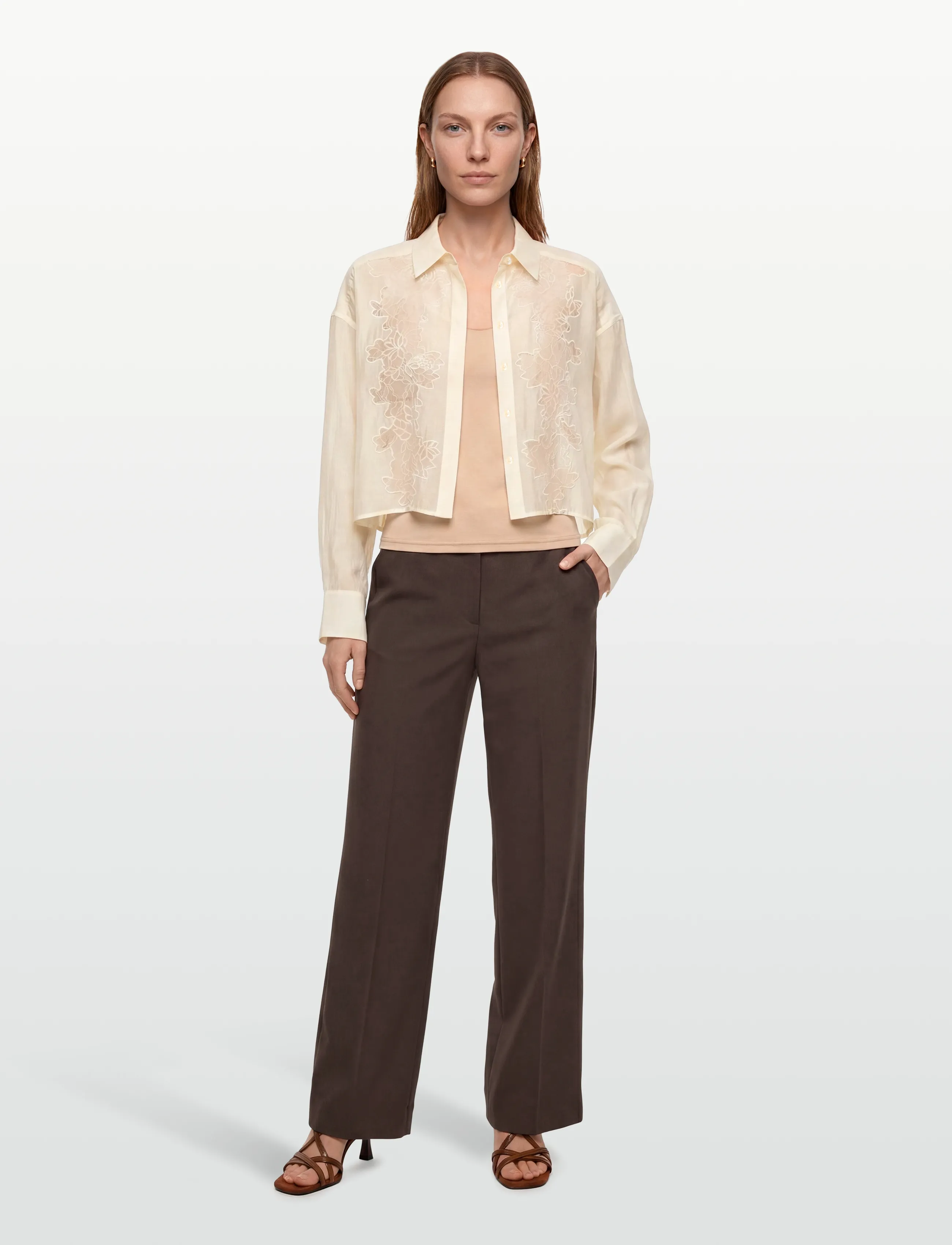 Copenhagen Muse cmmolly-Shirt, XXS/XS, Cream, Skjorter > Langærmede, Dame