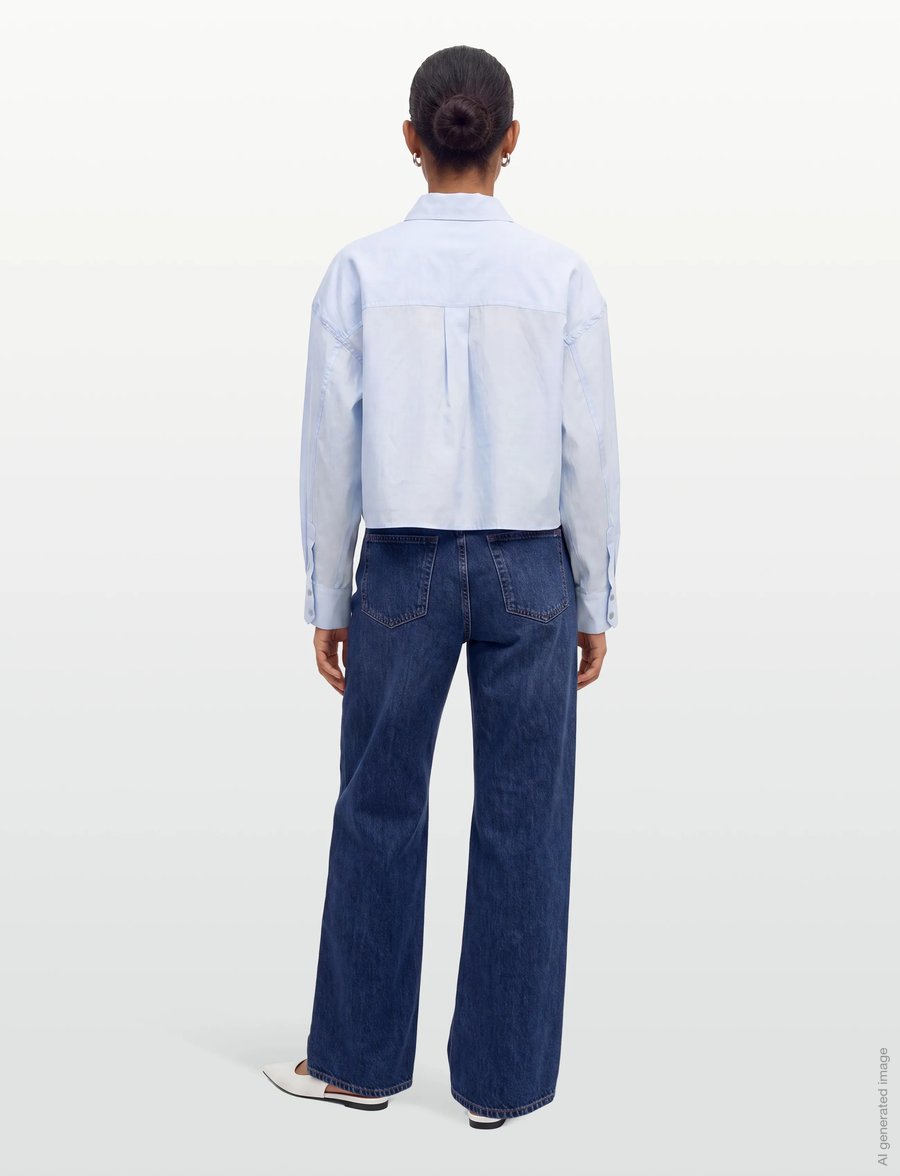 Copenhagen Muse - CMMOLLY-SHIRT - långärmade skjortor - skyway - 4