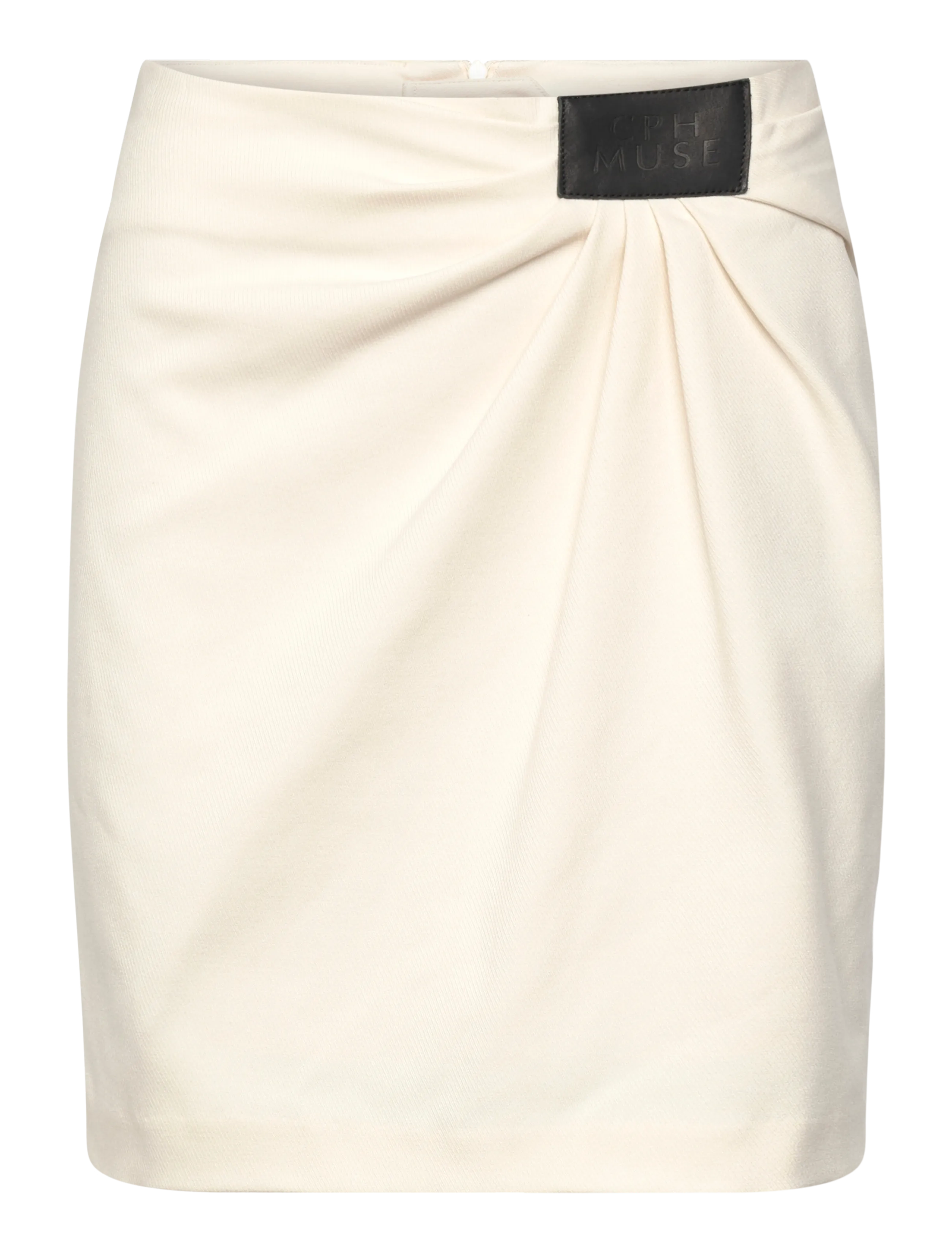 Copenhagen Muse CMTAILOR-SKIRT - Korte nederdele - JET STREAM / cream