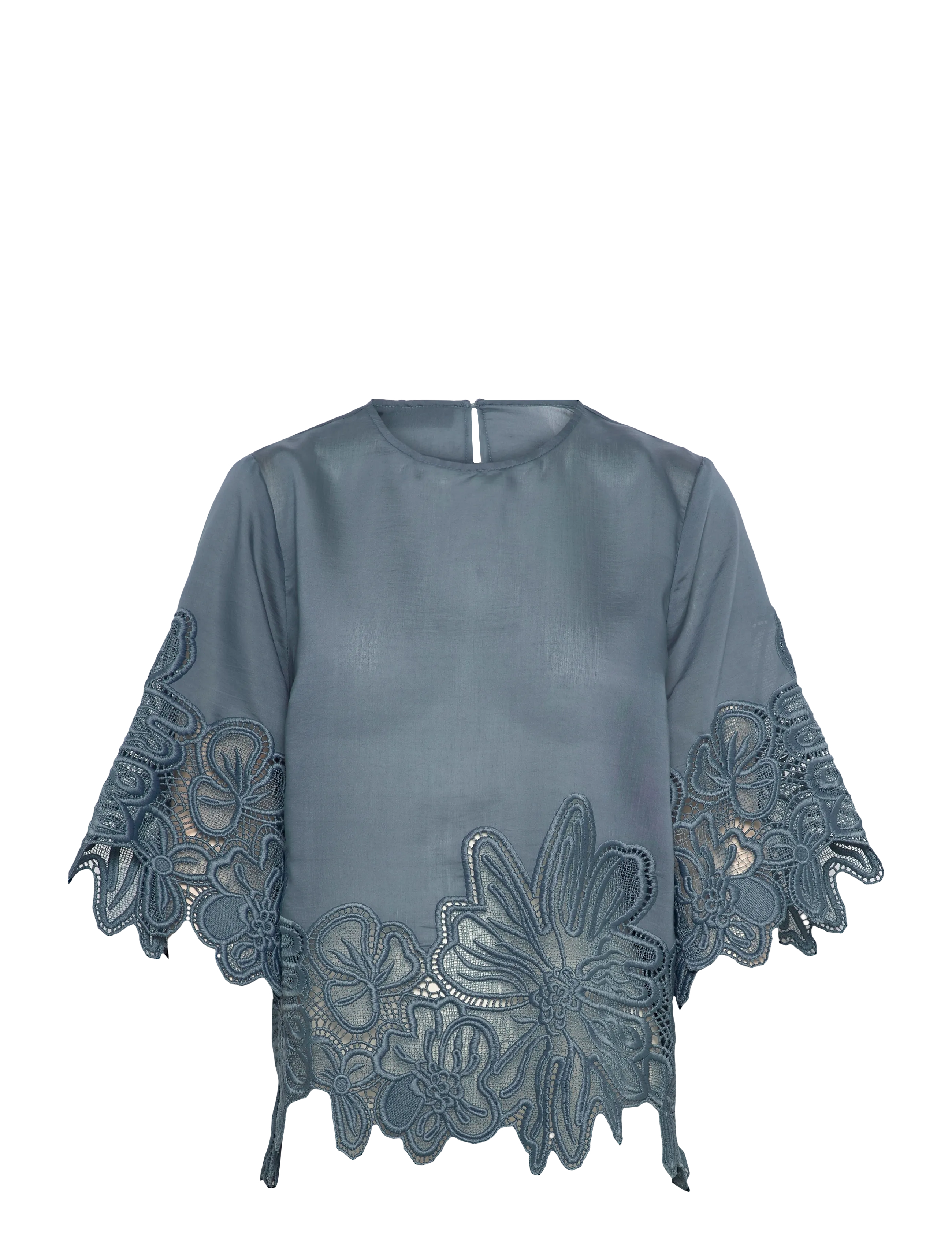 Copenhagen Muse CMMOLLY-BLOUSE - Modern femininity - BLUE MIRAGE / blue