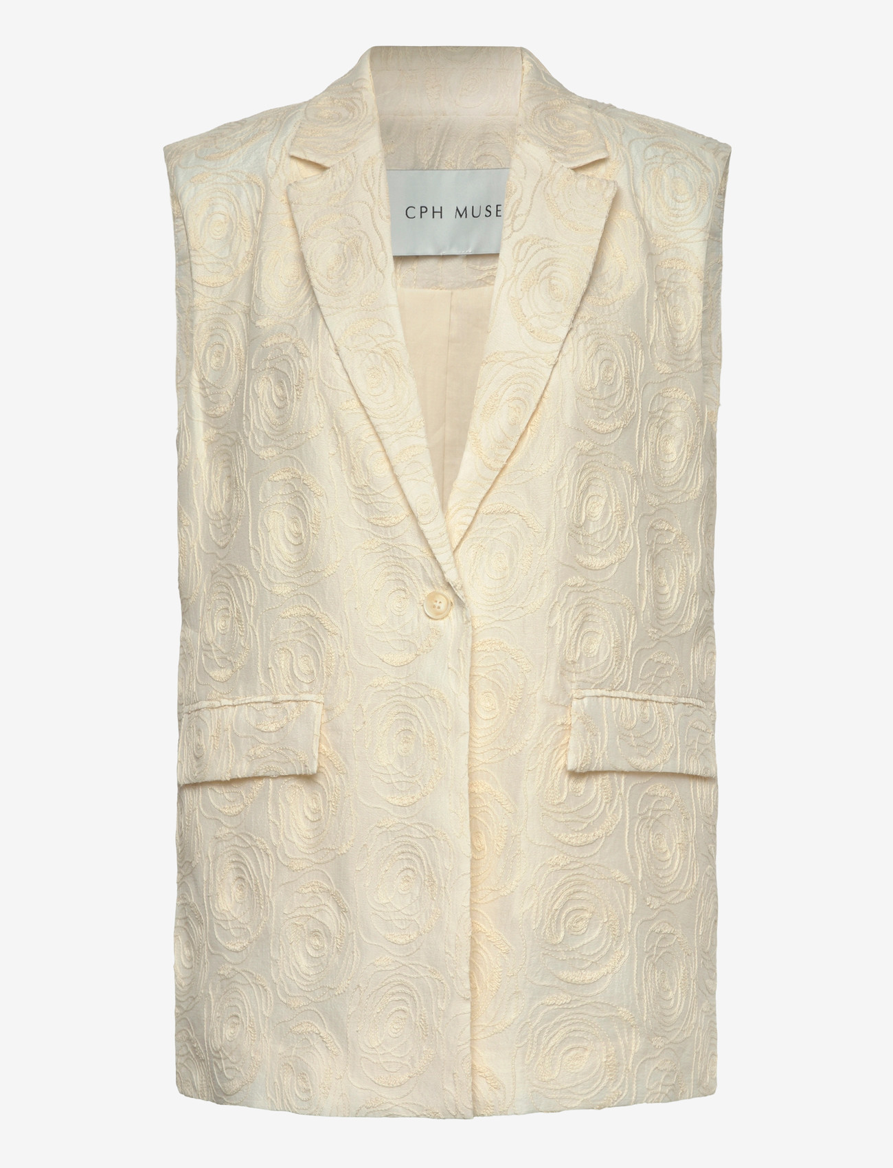 Copenhagen Muse - CMBLOOMIE-WAISTCOAT - veste - angora - 0
