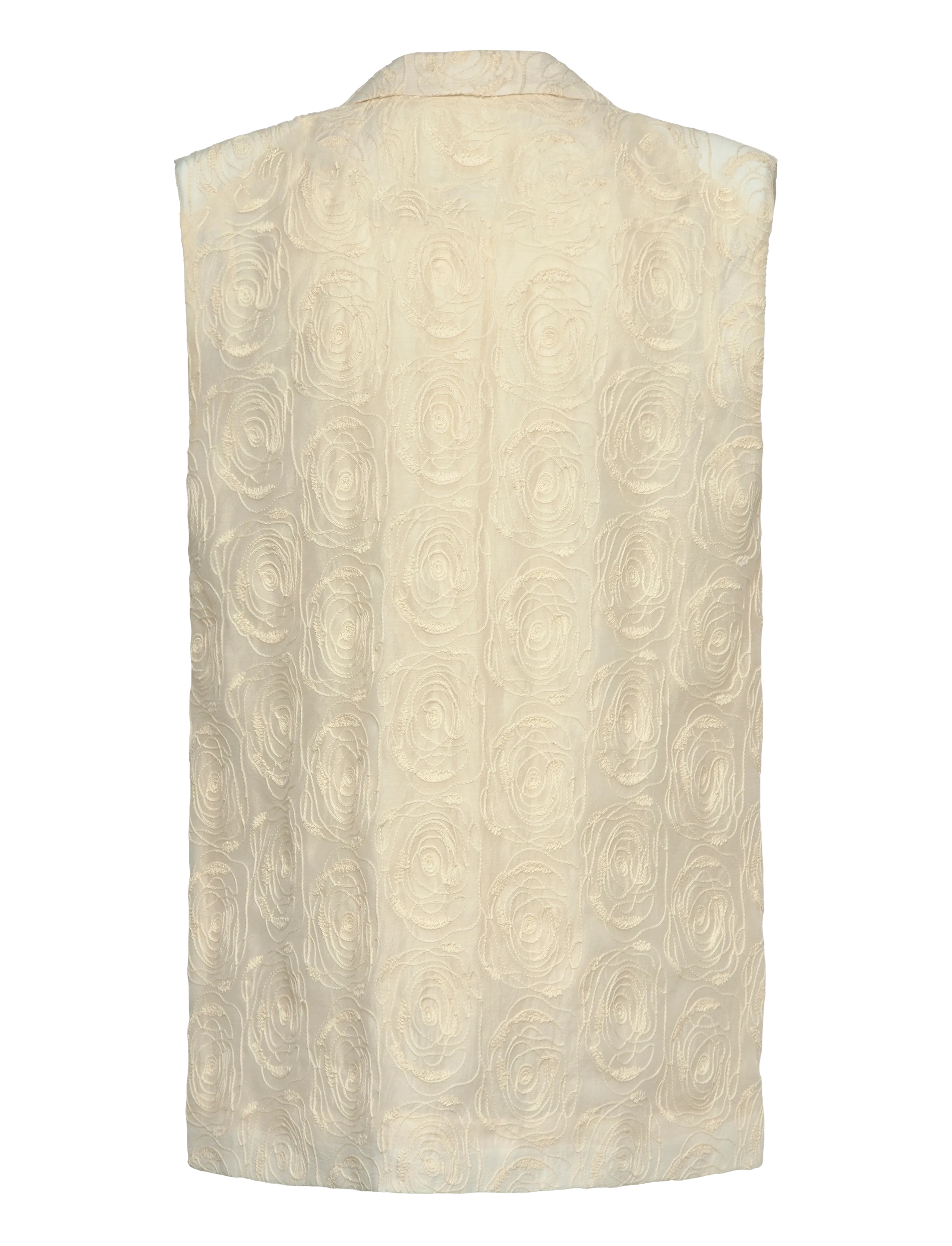 Copenhagen Muse - CMBLOOMIE-WAISTCOAT - puošnios liemenės - angora - 1