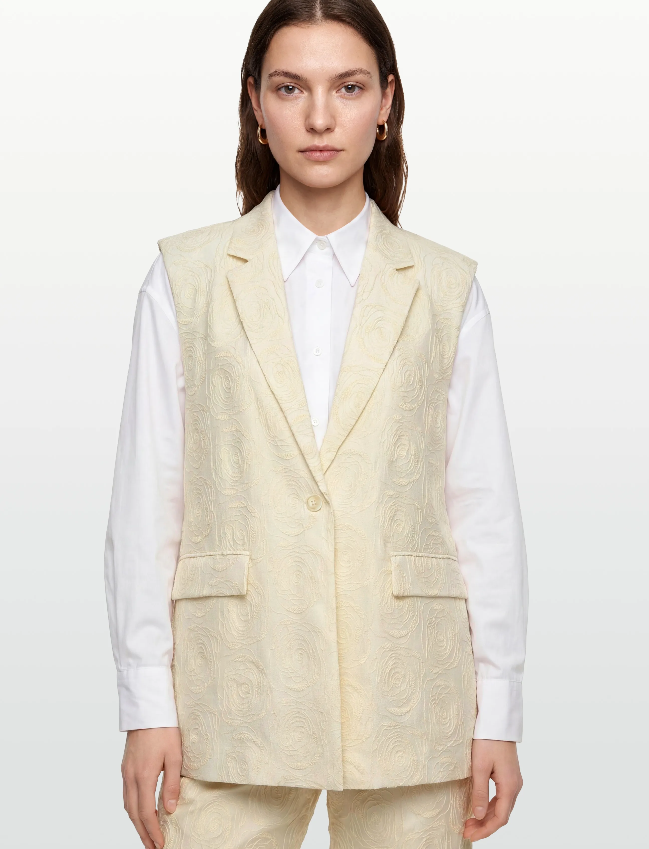 Copenhagen Muse - CMBLOOMIE-WAISTCOAT - waistcoats - angora - 5