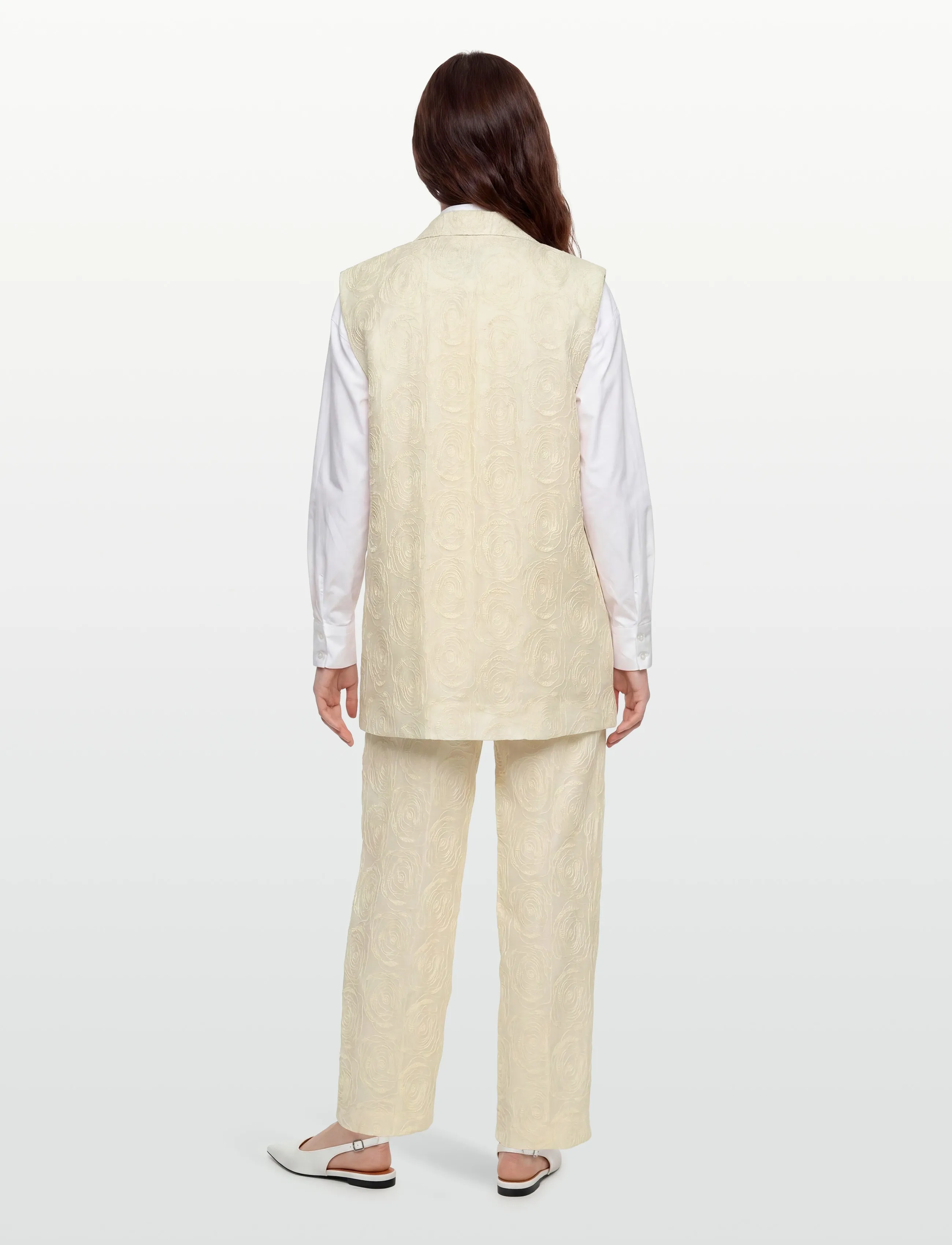 Copenhagen Mu Cmbloomie-Waistcoat blusar dam – bild 3