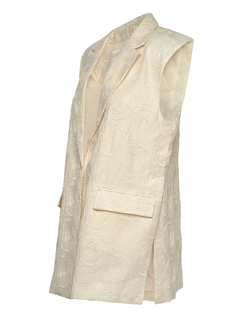 Copenhagen Muse - CMBLOOMIE-WAISTCOAT - westen - angora - 2