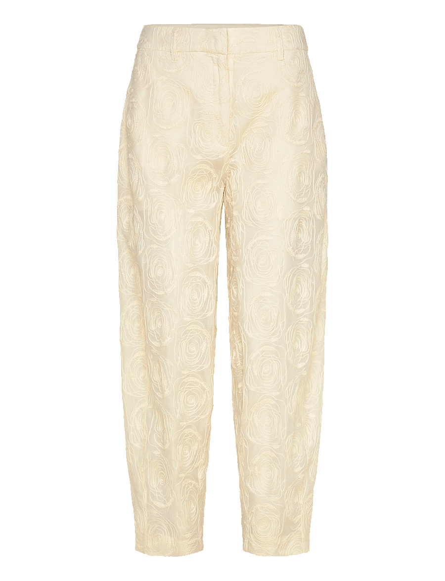 Copenhagen Muse - CMBLOOMIE-PANTS - hosen mit geradem bein - angora - 1
