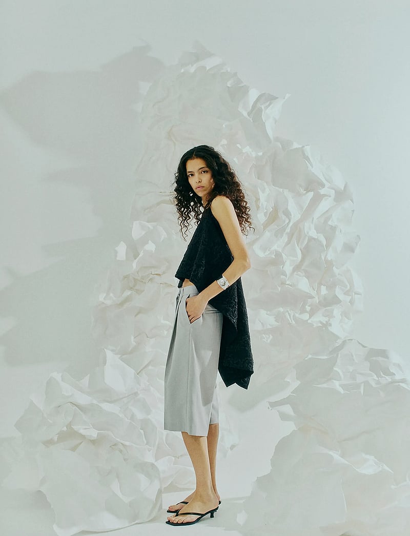 Copenhagen Muse - CMTENNA-BERMUDA - bermudashorts - light grey melange - 0