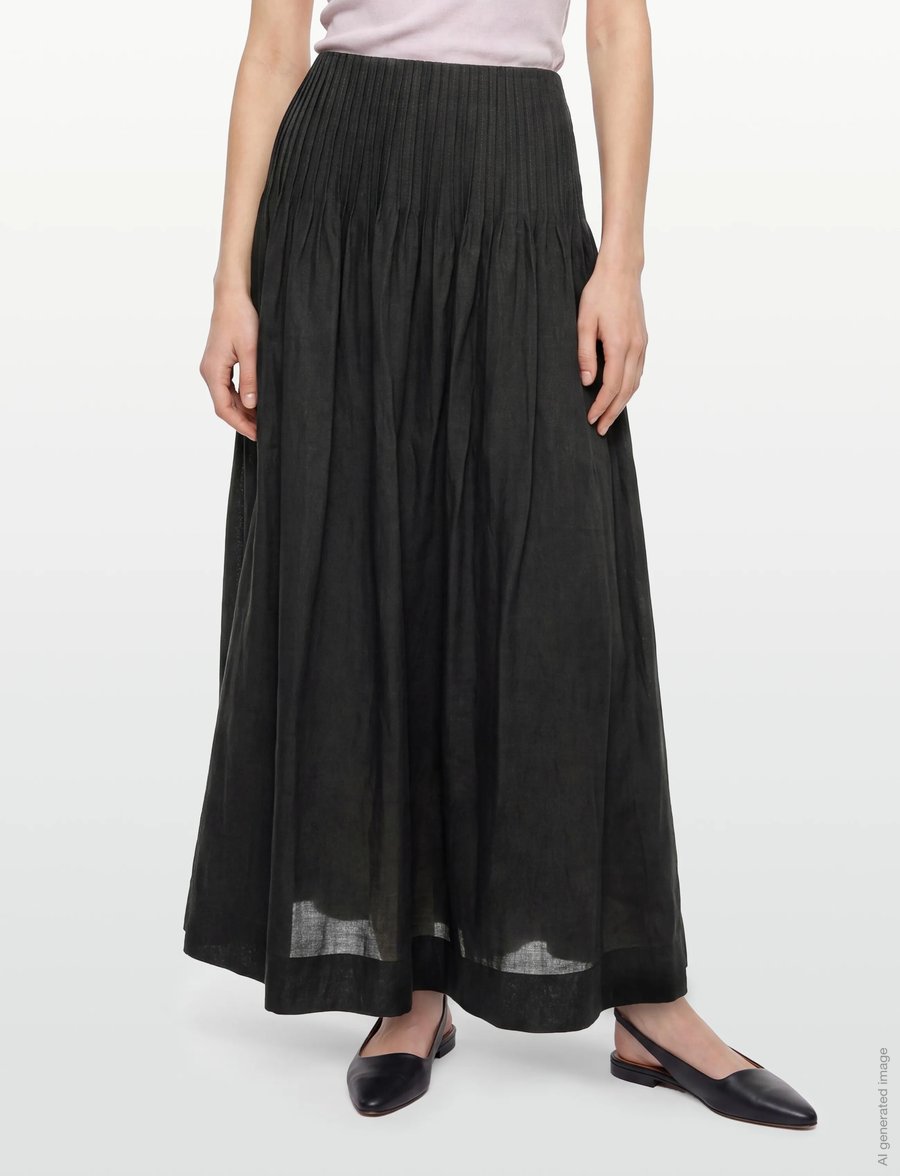 Copenhagen Muse - CMMOLLY-SKIRT - plisseeritud seelikud - black - 3