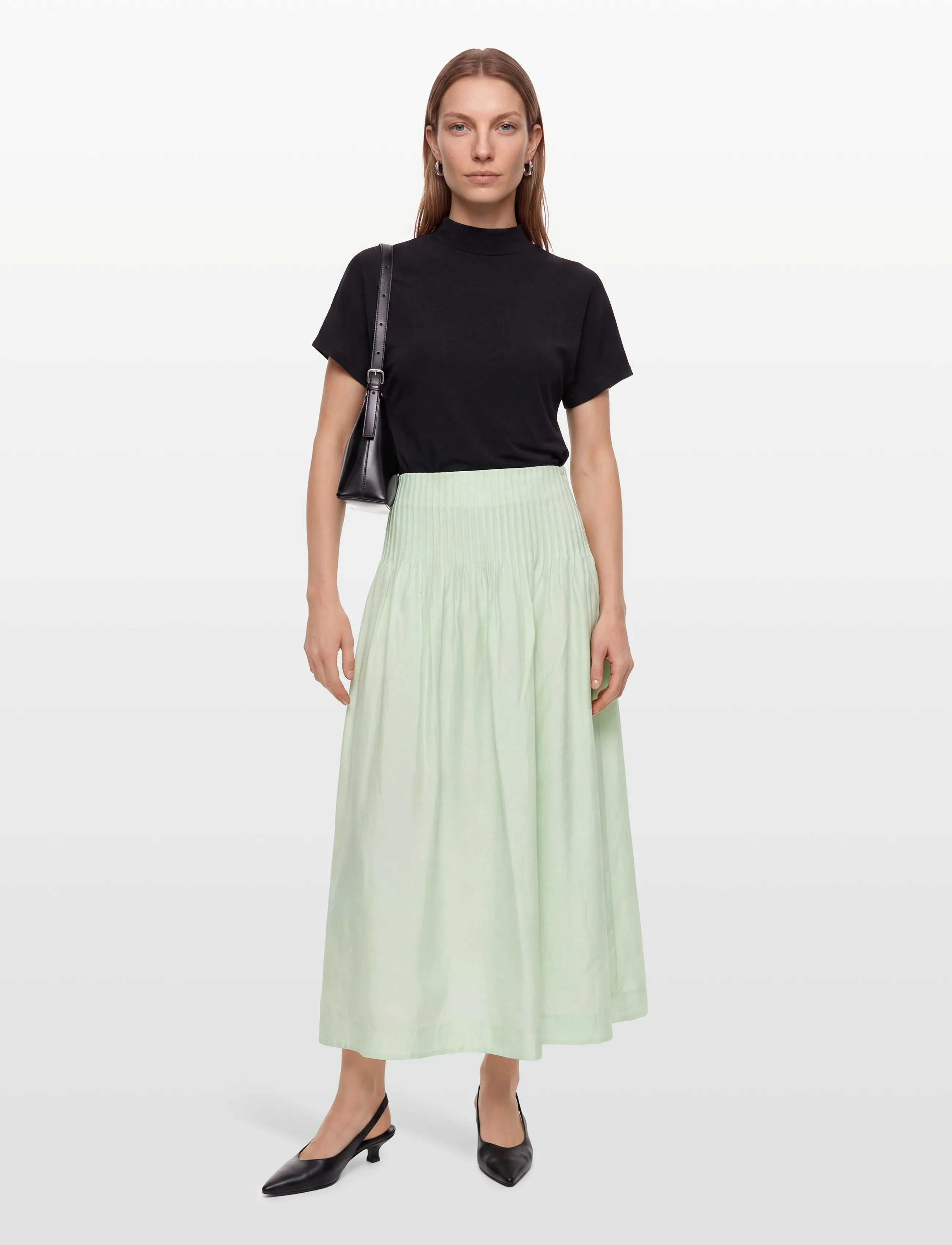 Copenhagen Muse cmmolly-Skirt, XS, Green, Nederdele > Knælange Og Midi Nederdele, Dame
