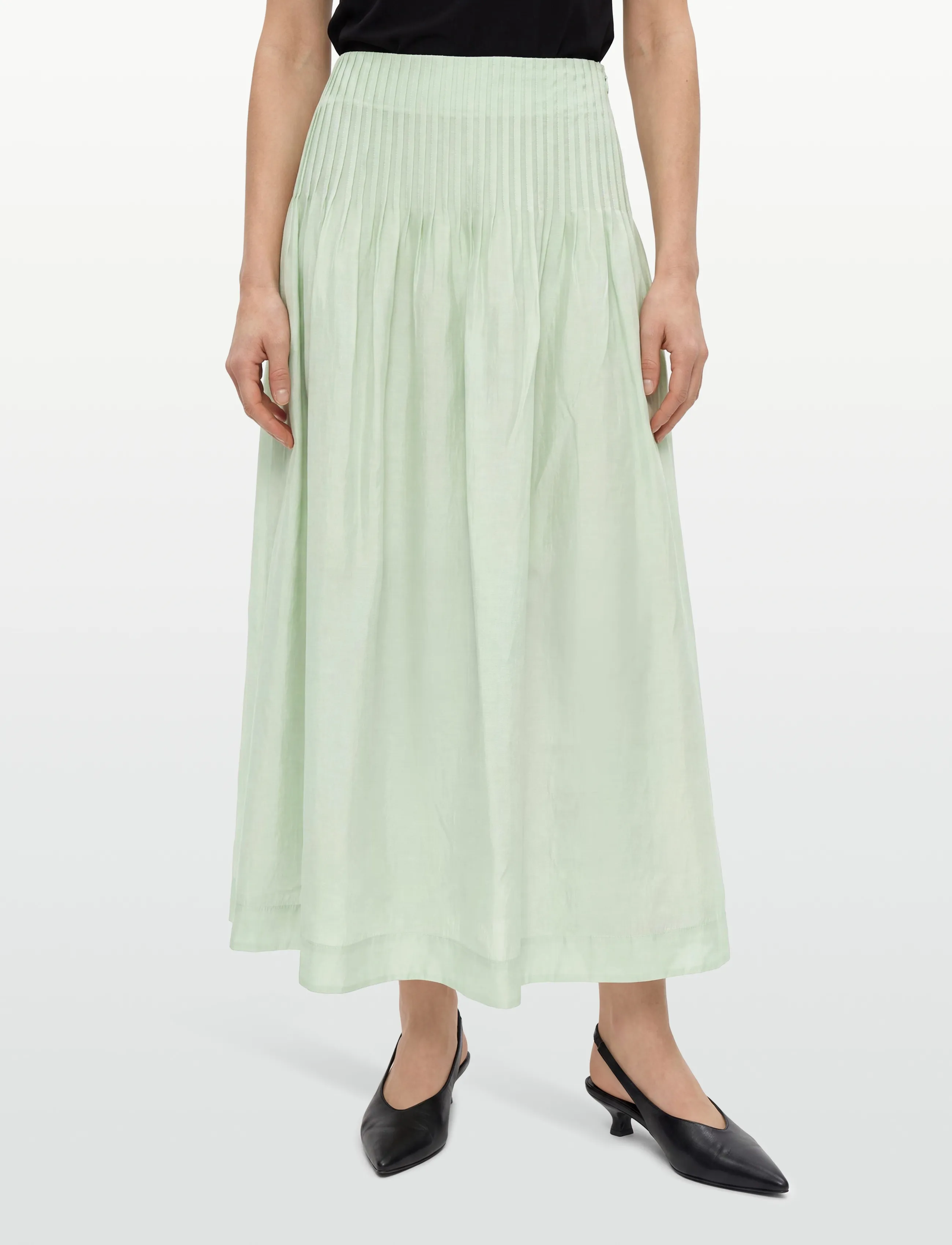 Copenhagen Muse - CMMOLLY-SKIRT - midi röcke - green tint - 3