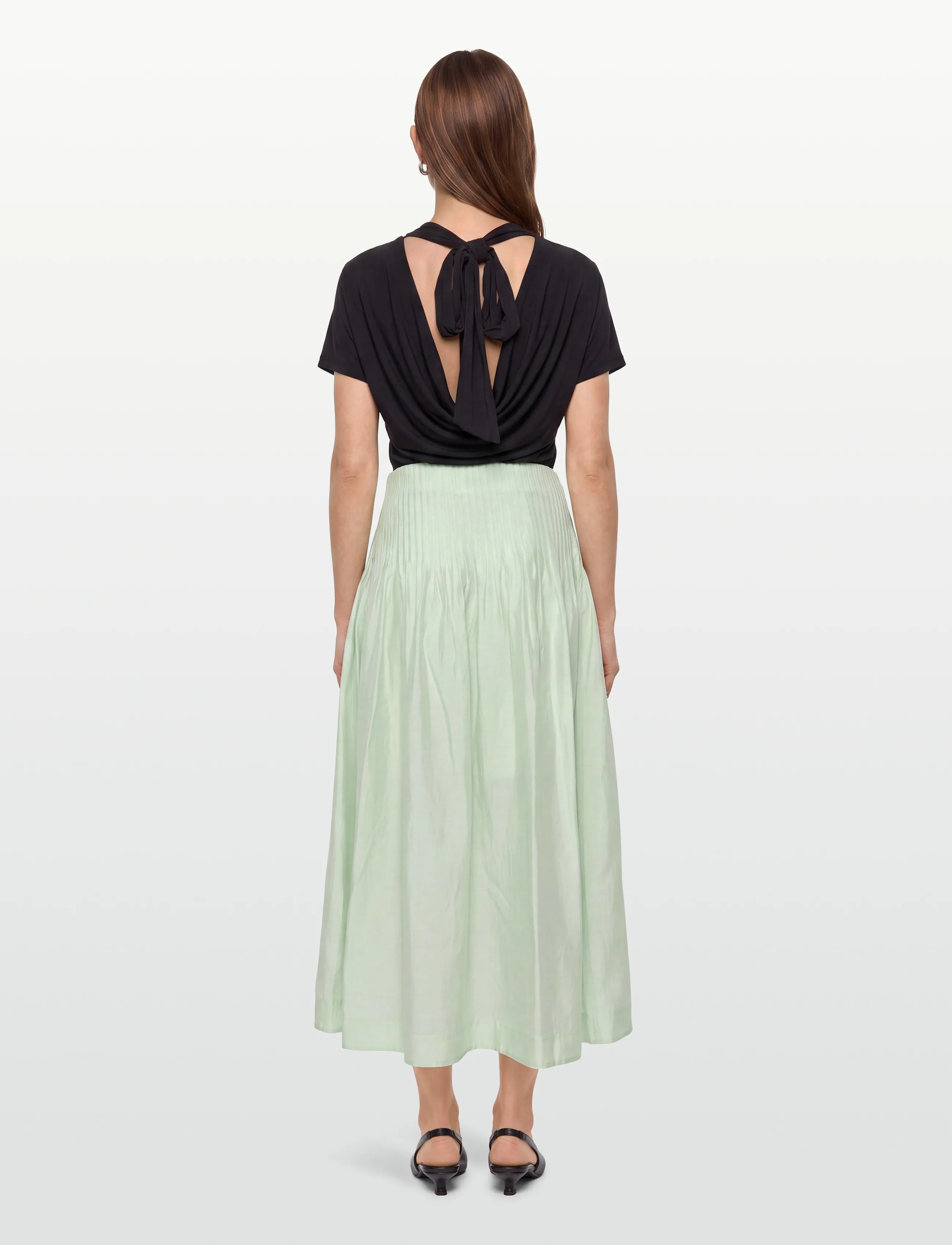 Copenhagen Muse - CMMOLLY-SKIRT - midi röcke - green tint - 4