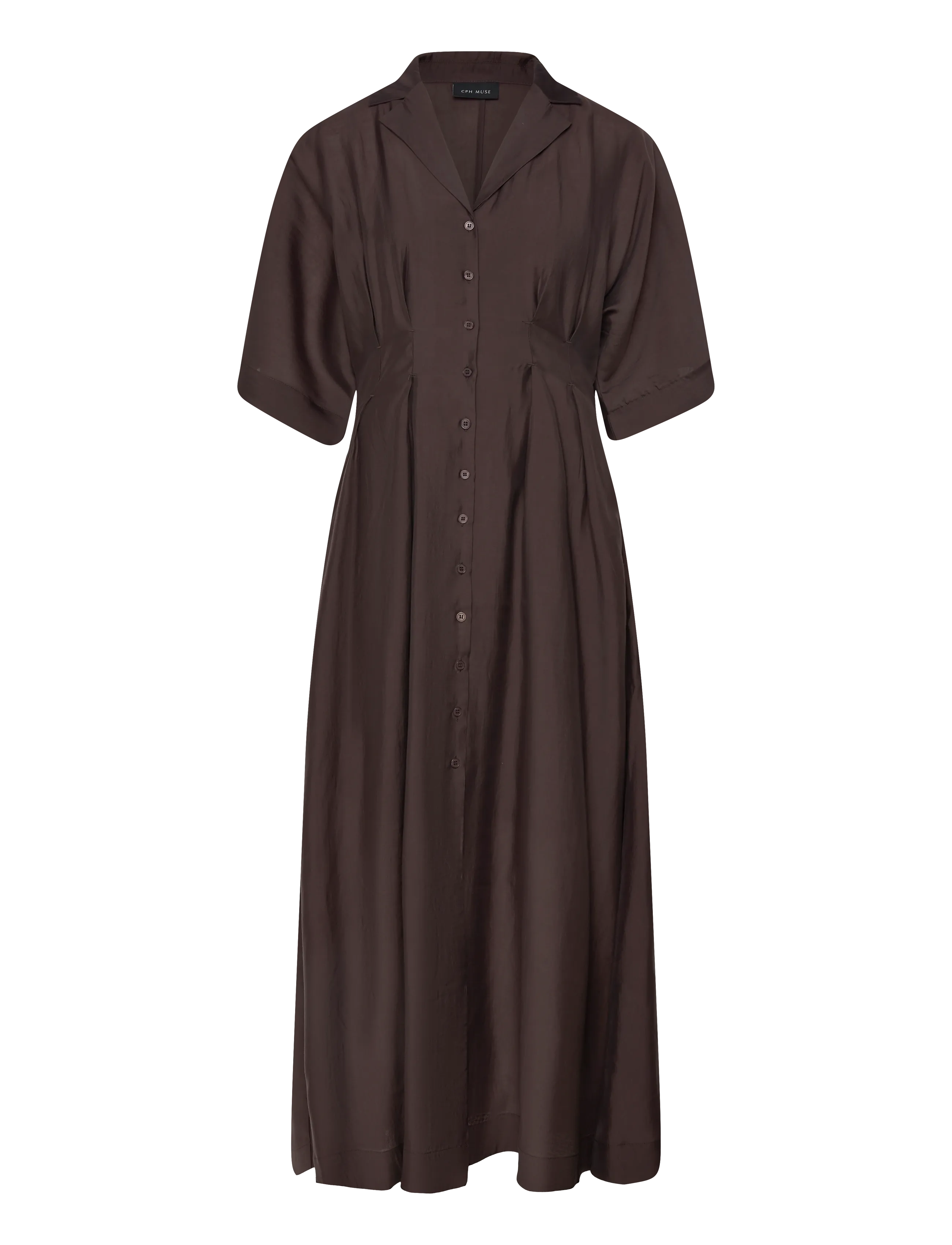 Copenhagen Muse CMMOLLY-DRESS - Odzież - MULCH / brown