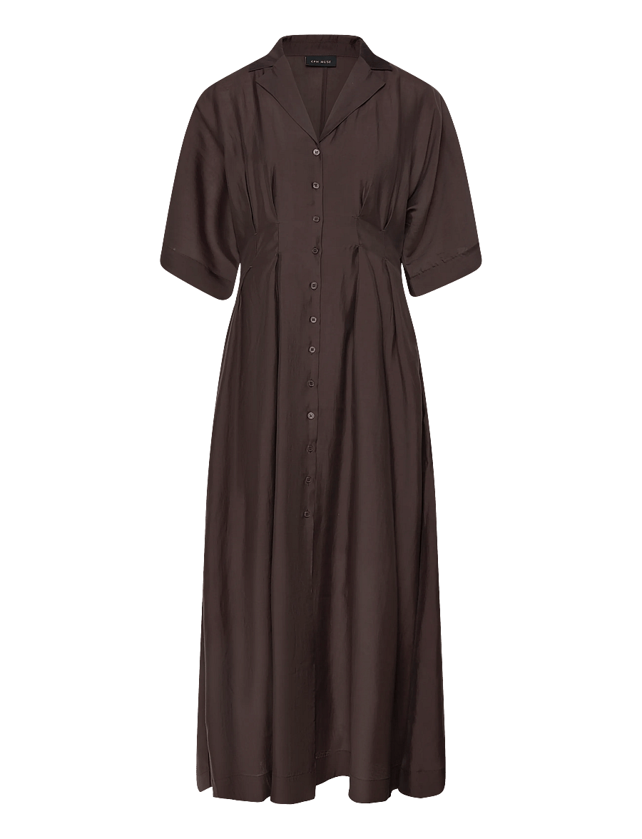 Copenhagen Muse - CMMOLLY-DRESS - skjortklänningar - mulch - 0