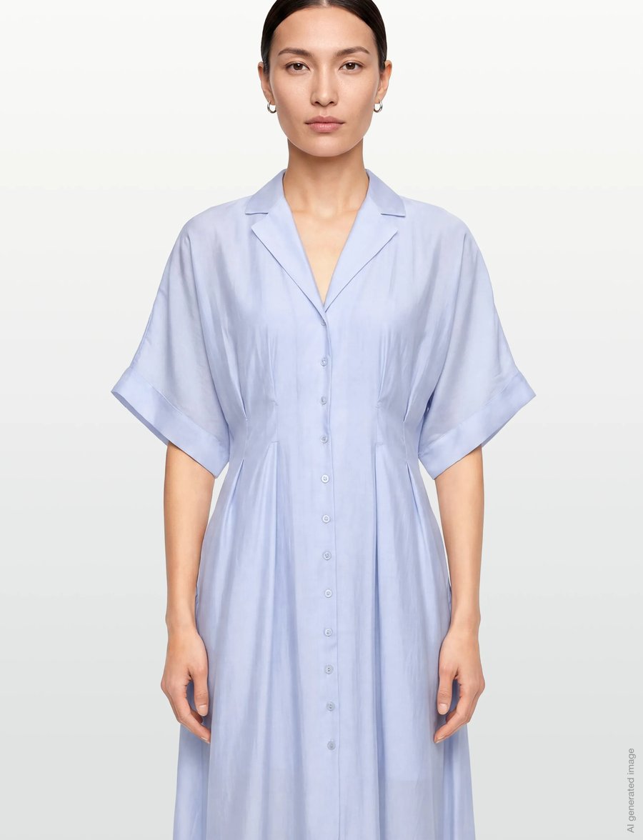 Copenhagen Muse - CMMOLLY-DRESS - hemdkleider - skyway - 4