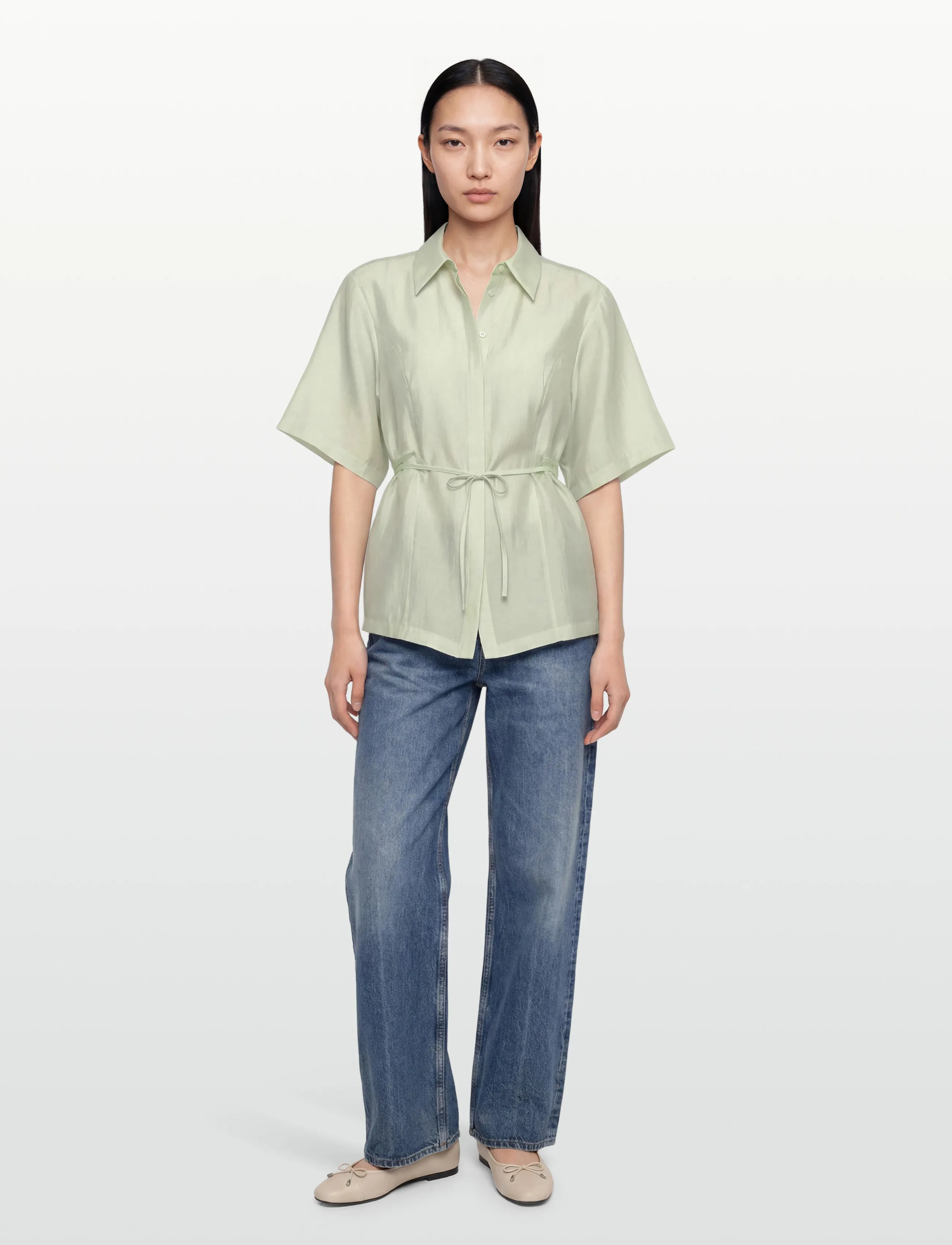 Copenhagen Muse CMMOLLY-SHIRT - Shirts - GREEN TINT / green