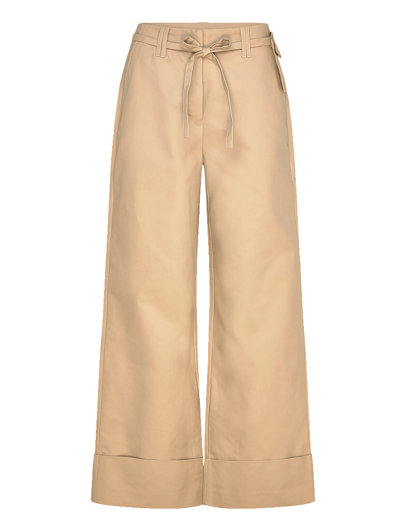 Copenhagen Muse - CMKAIRA-PANTS - vida byxor - travertine - 0