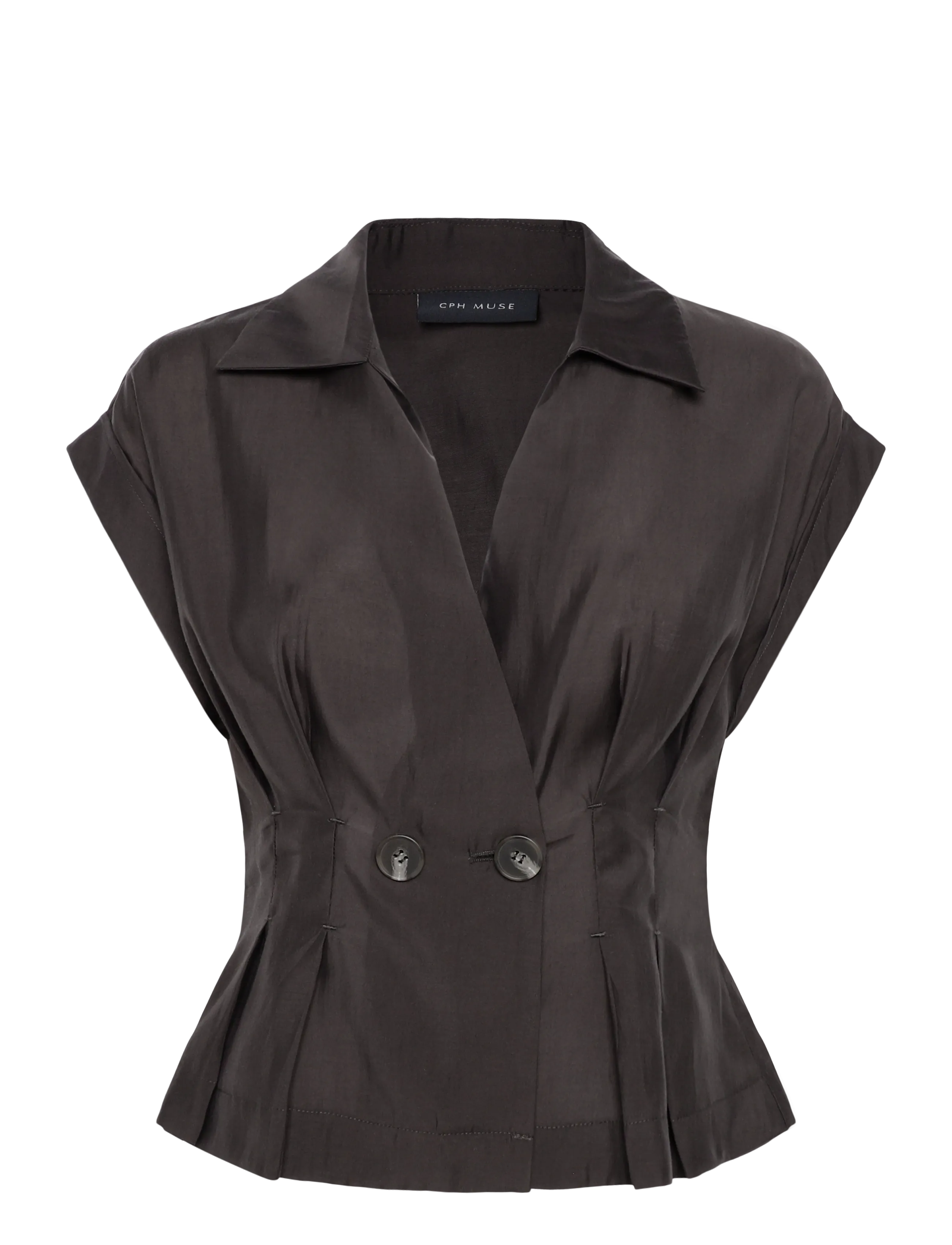 Copenhagen Muse CMMOLLY-SHIRT - Bis zu 25% Rabatt - MULCH / brown