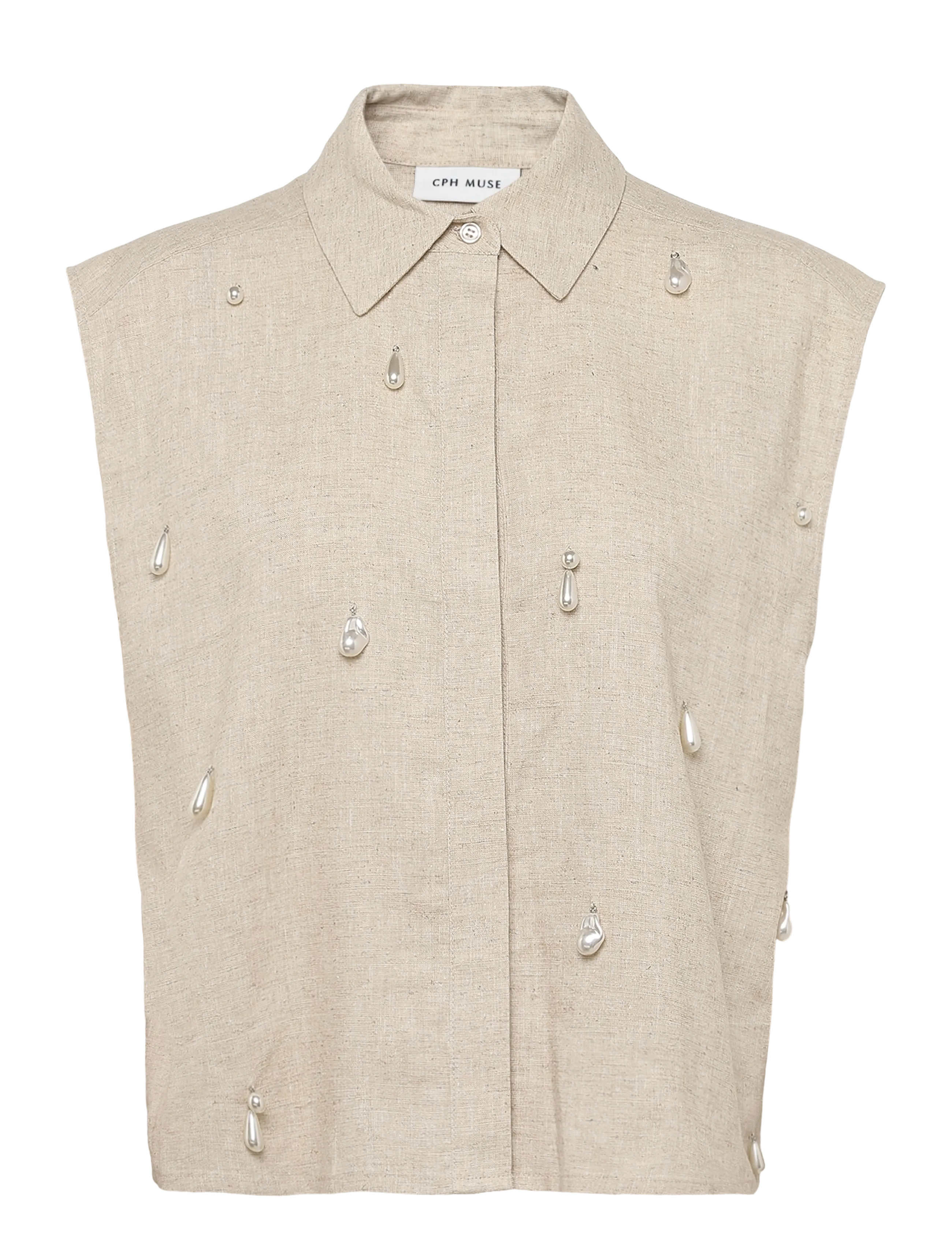 Copenhagen Muse - CMMELAN-SHIRT - oyster gray - 1