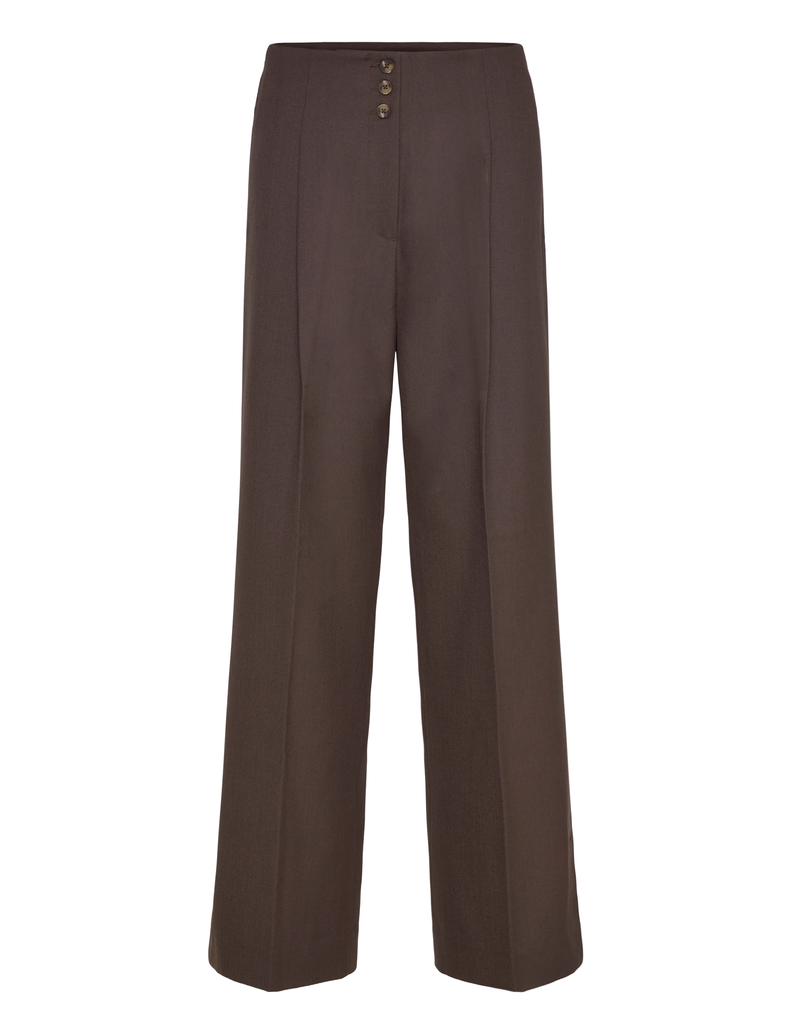 Copenhagen Muse CMRAVNA-PANTS - Broeken - MULCH / brown