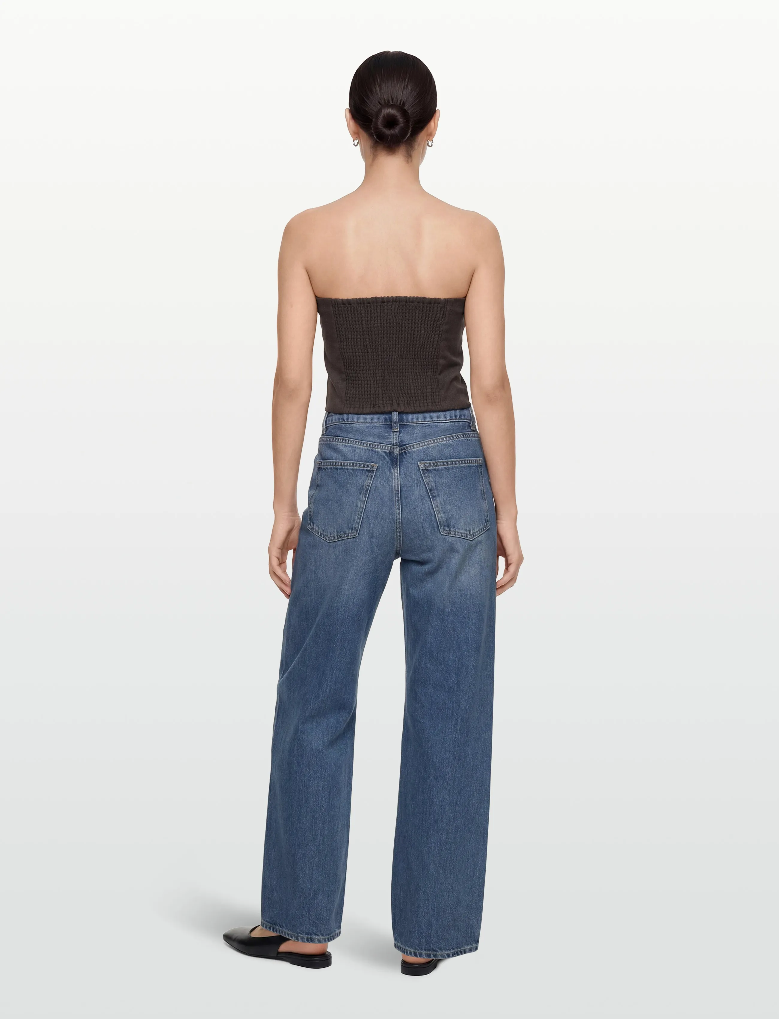 Copenhagen Muse - CMRAVNA-TOP - crop tops - mulch - 4