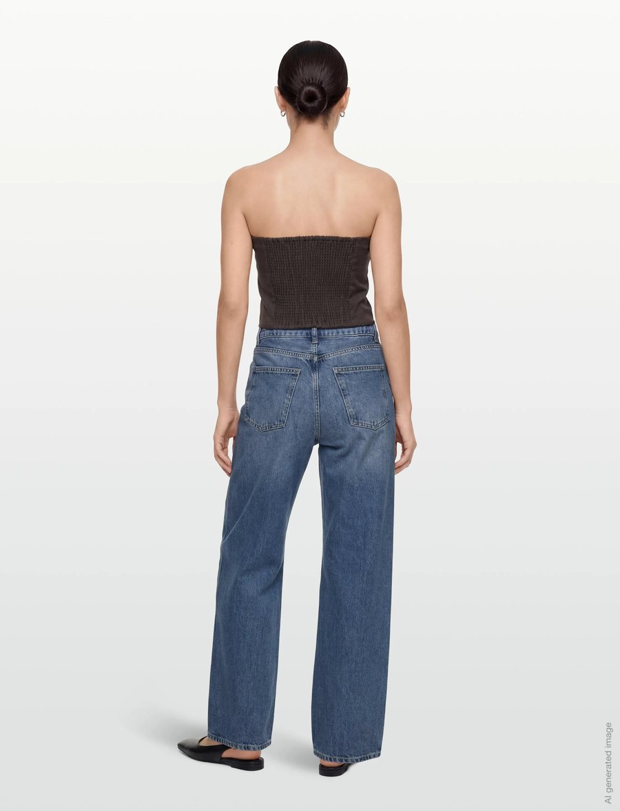 Copenhagen Muse - CMRAVNA-TOP - crop tops - mulch - 4