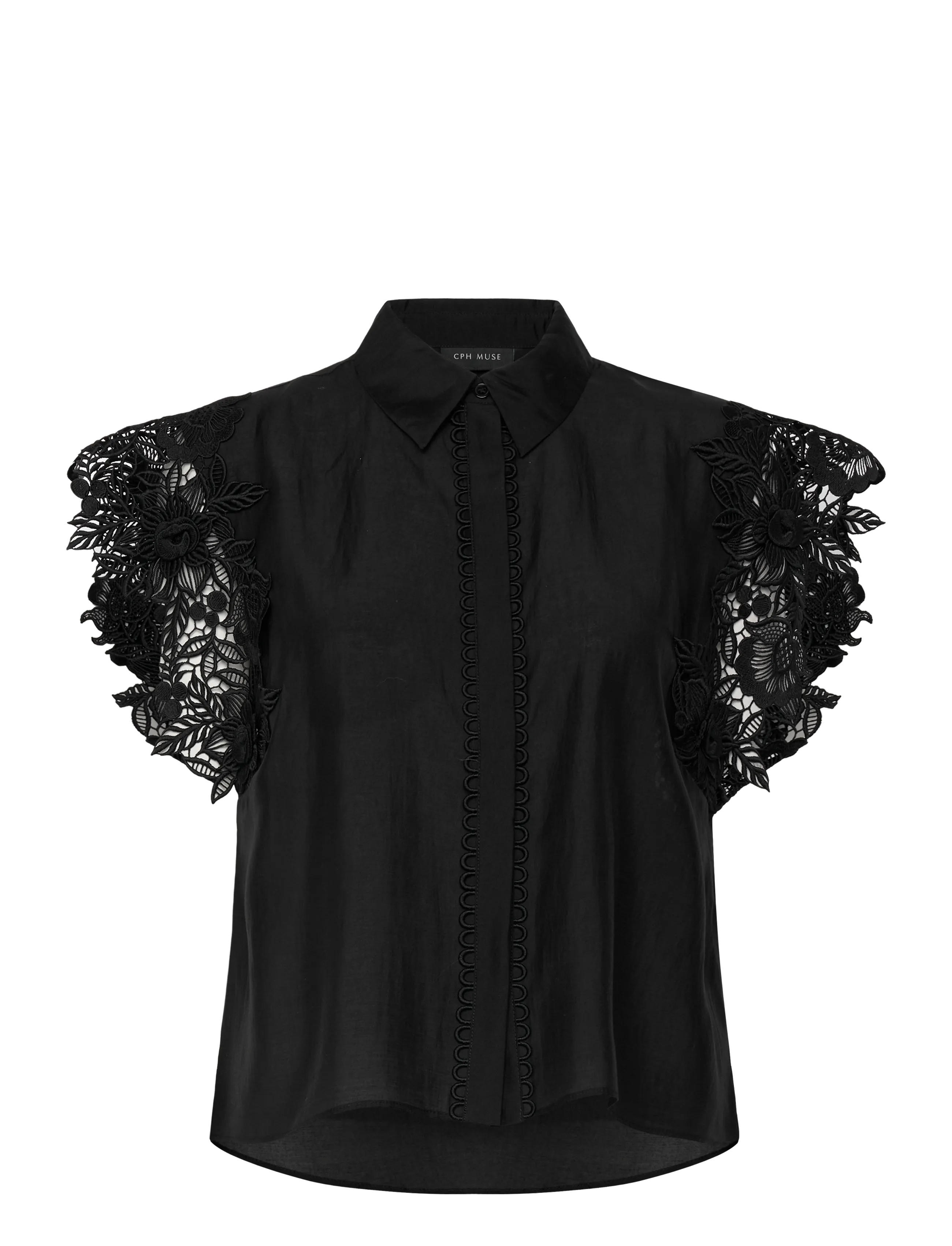 COPENHAGEN MUSE Cmmolly-Shirt Schwarz - XL - Damen