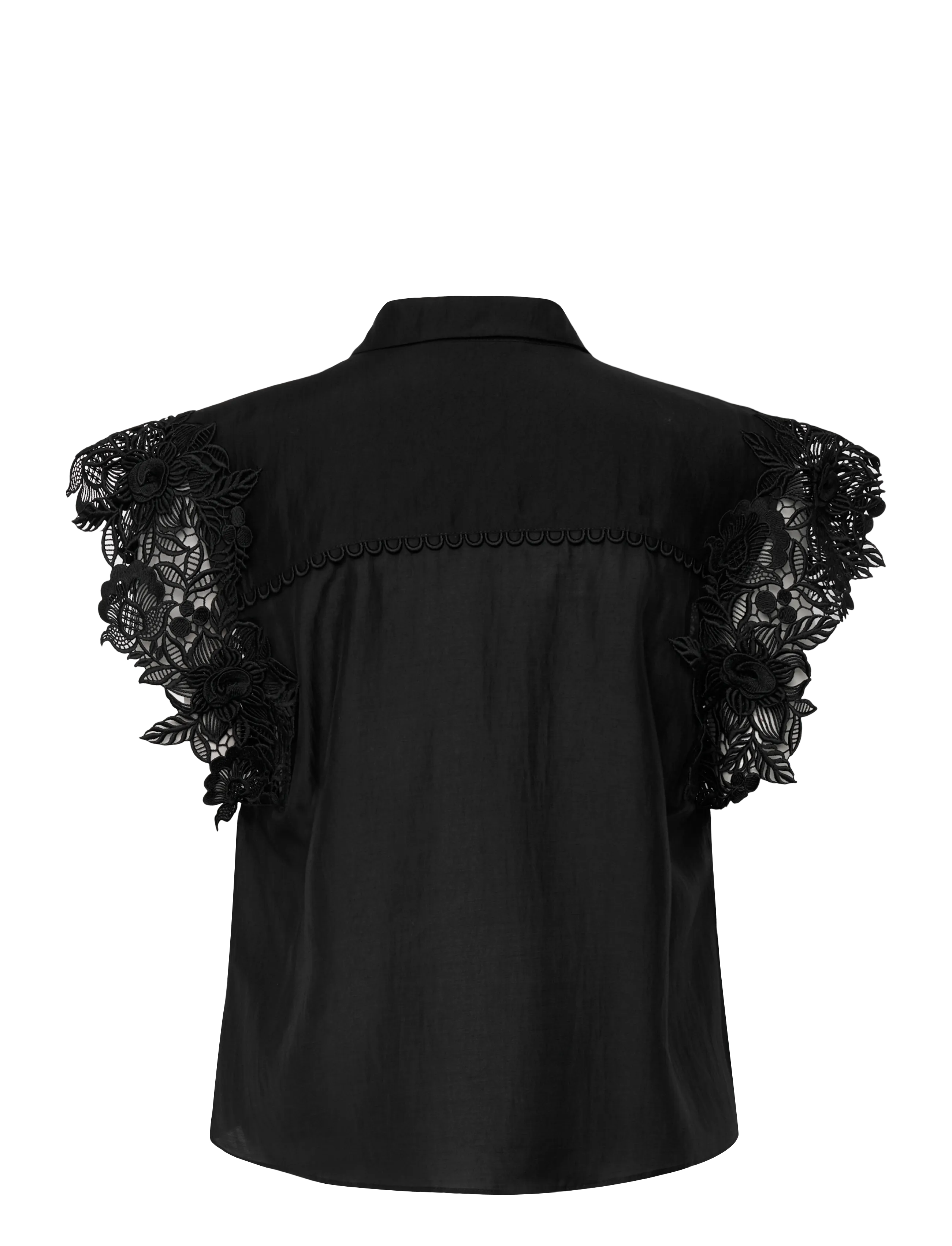 Copenhagen Muse - CMMOLLY-SHIRT - palaidinės trumpomis rankovėmis - black - 2