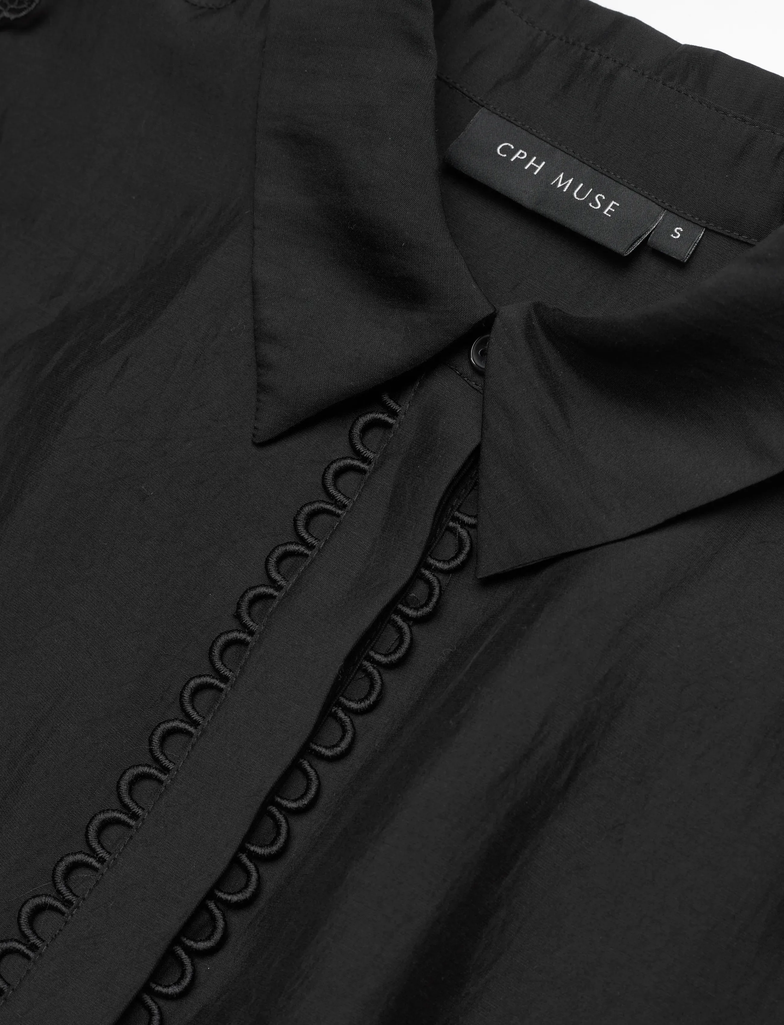 Copenhagen Muse - CMMOLLY-SHIRT - palaidinės trumpomis rankovėmis - black - 5