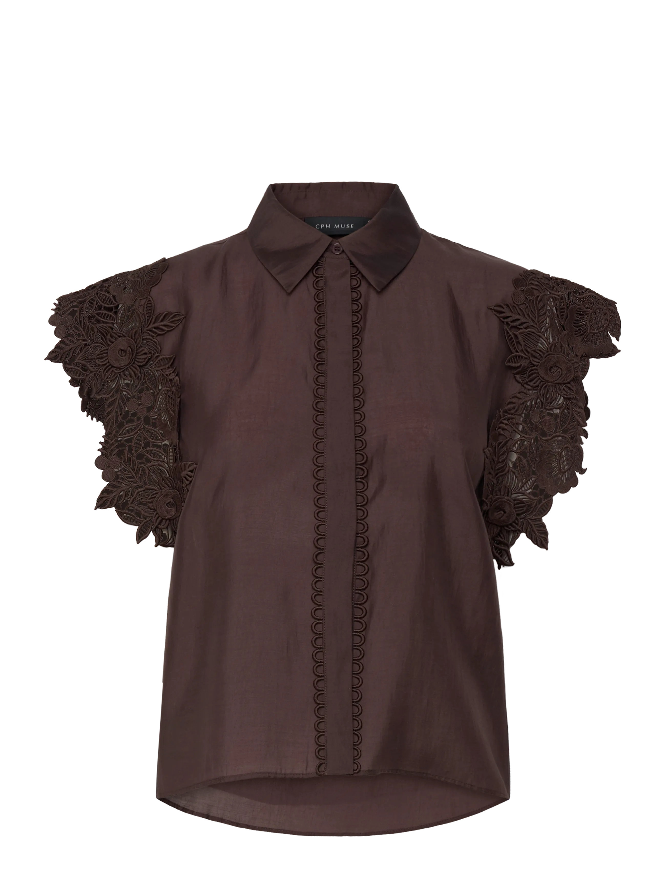 Copenhagen Muse CMMOLLY-SHIRT - Kleidung - MULCH / brown