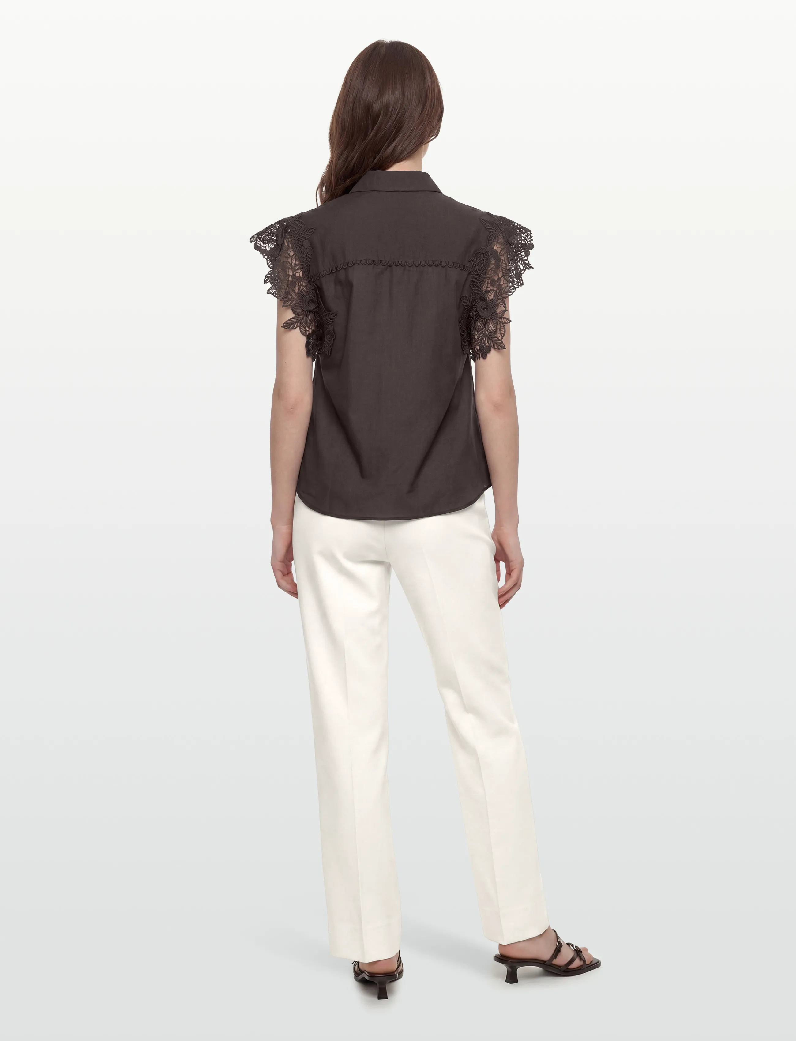 Copenhagen Muse - CMMOLLY-SHIRT - lühikeste varrukatega pluusid - mulch - 4