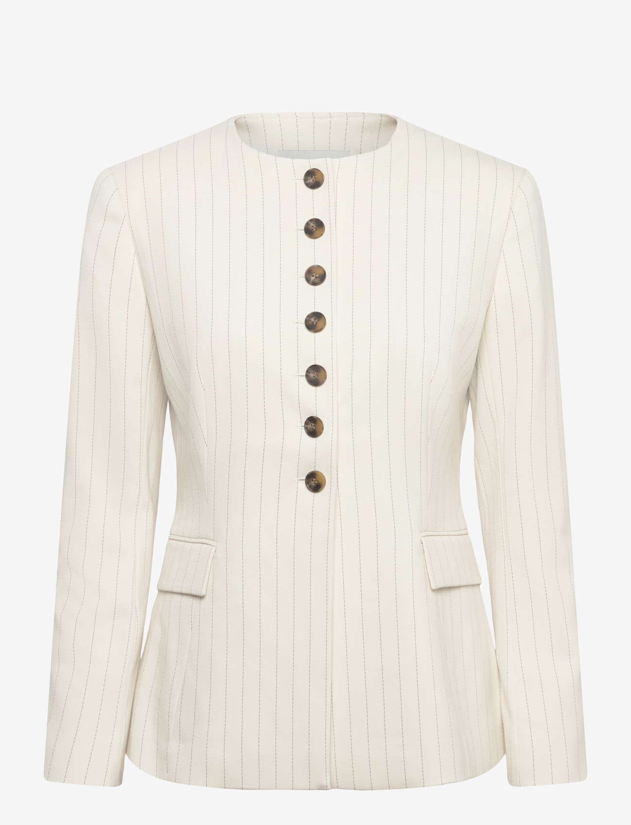 Copenhagen Muse - CMTAILOR-BLAZER - enkeltradede blazere - jet stream w. black - 1