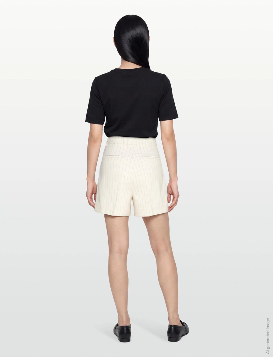 Copenhagen Muse - CMTAILOR-SHORTS - freizeitshorts - jet stream w. black - 4