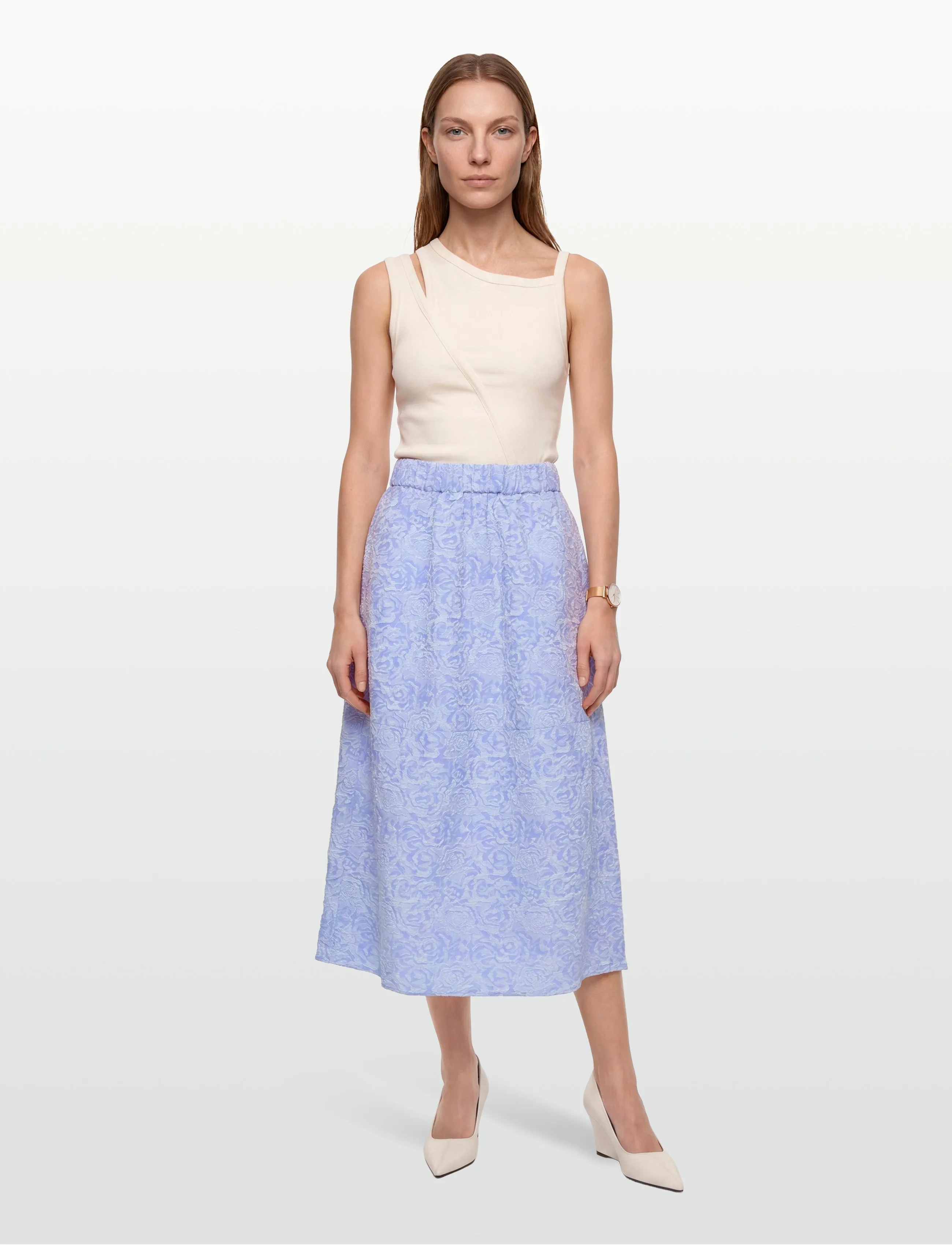 Copenhagen Muse - CMROSIE-SKIRT - midi nederdele - skyway - 0