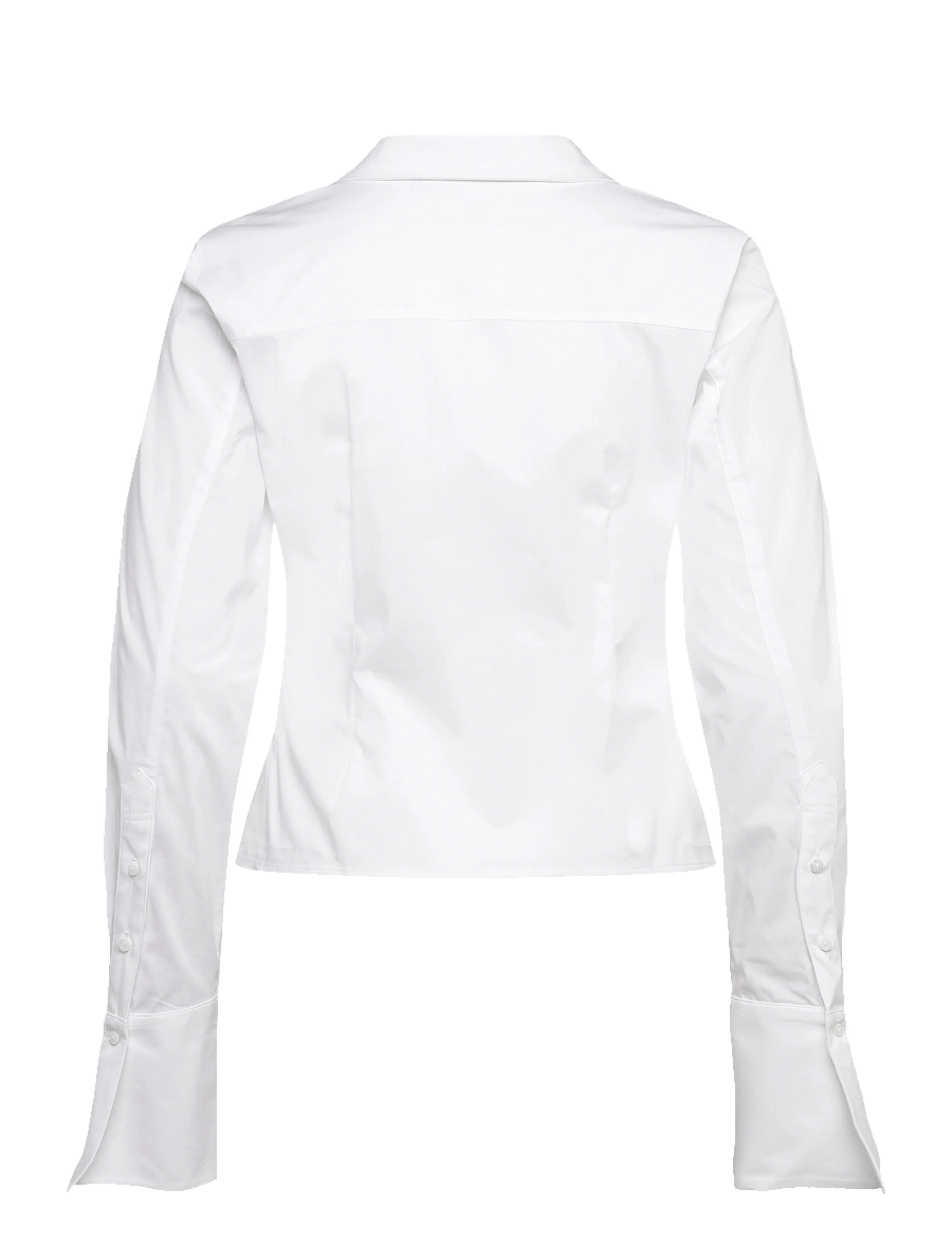 Copenhagen Muse - CMPOPPI-SHIRT - langärmlige hemden - bright white - 2