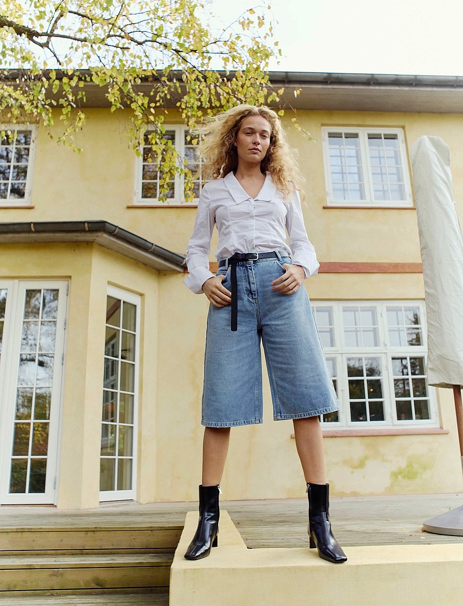 Copenhagen Muse - CMPOPPI-SHIRT - langärmlige hemden - bright white - 0