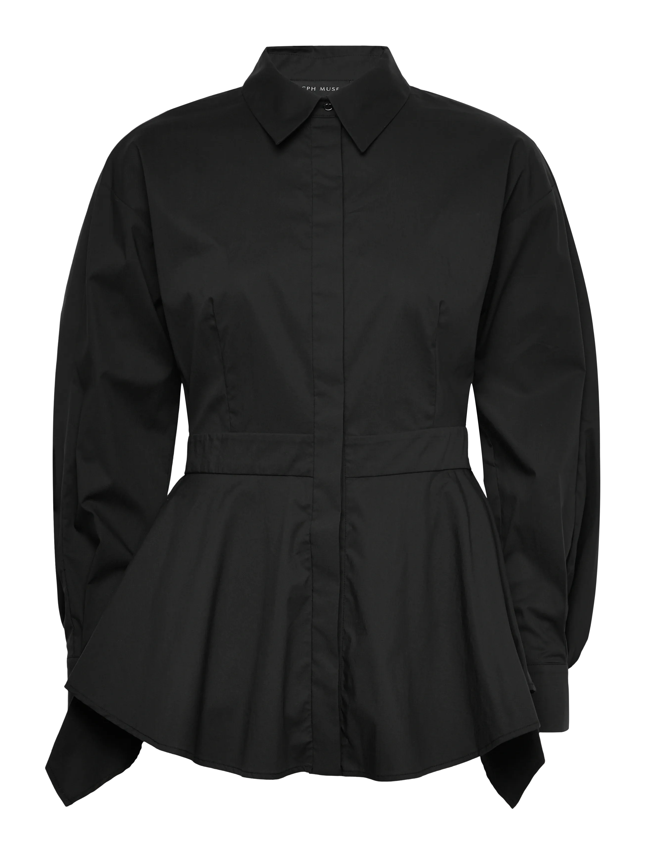 Copenhagen Muse - CMPOPPI-SHIRT - chemises à manches longues - black - 1