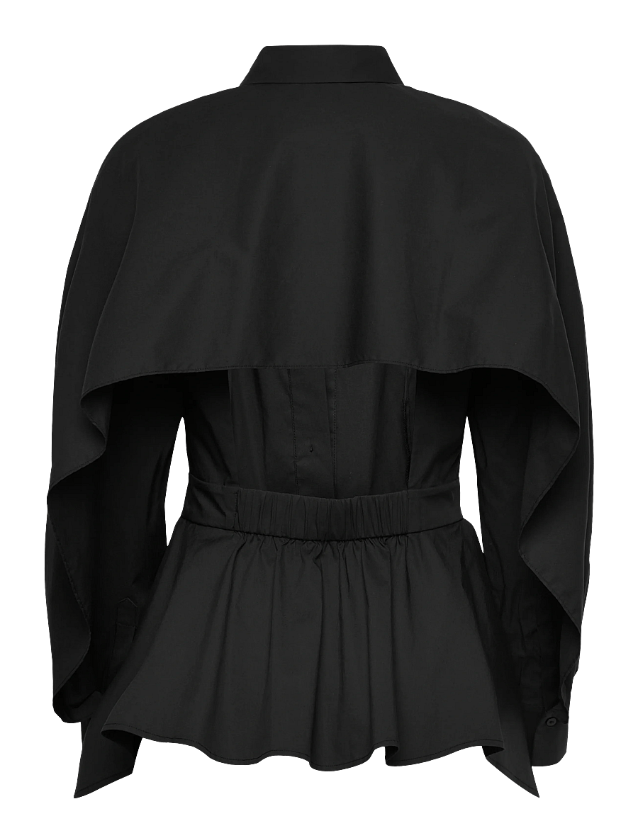 Copenhagen Muse - CMPOPPI-SHIRT - chemises à manches longues - black - 2